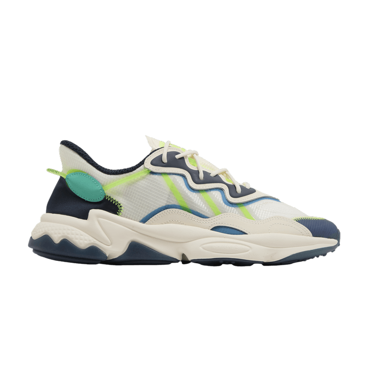 adidas Ozweego Core White Signal Green