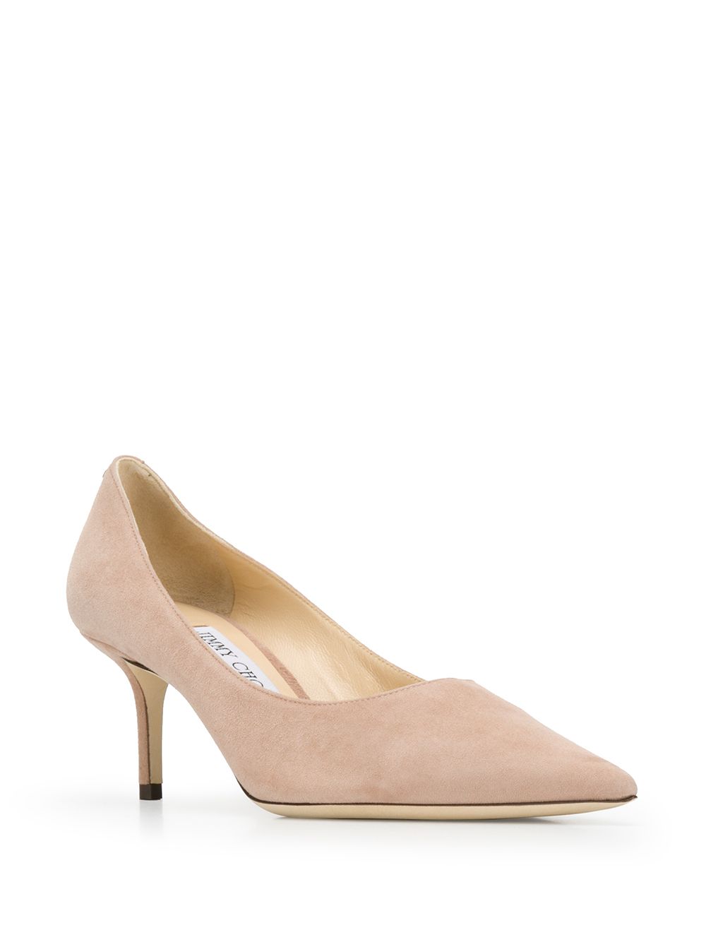 JIMMY CHOO With Heel POWDER – 100% Goat - view 2