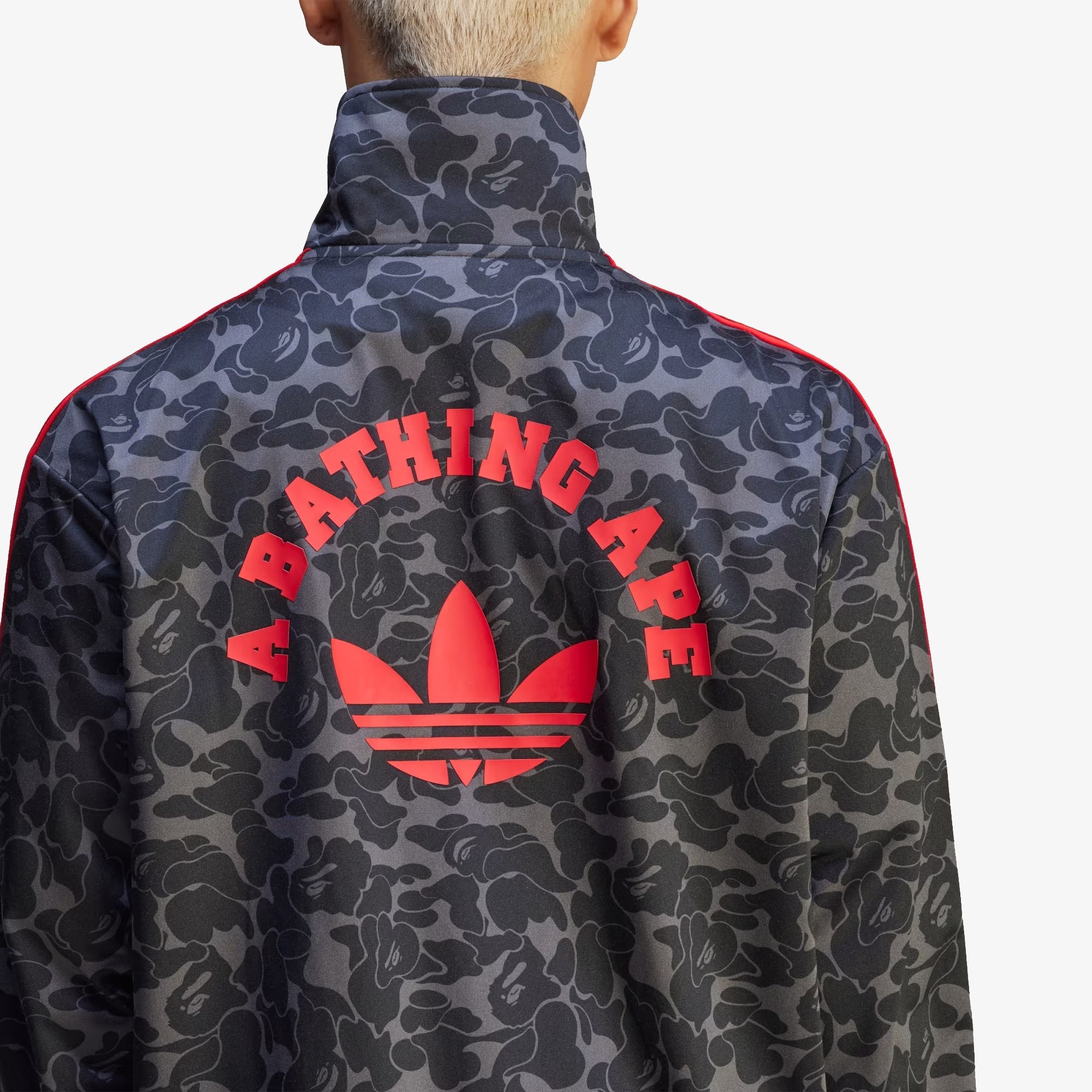 Adidas Originals | Bape Firebird Track Top { Black - view 3