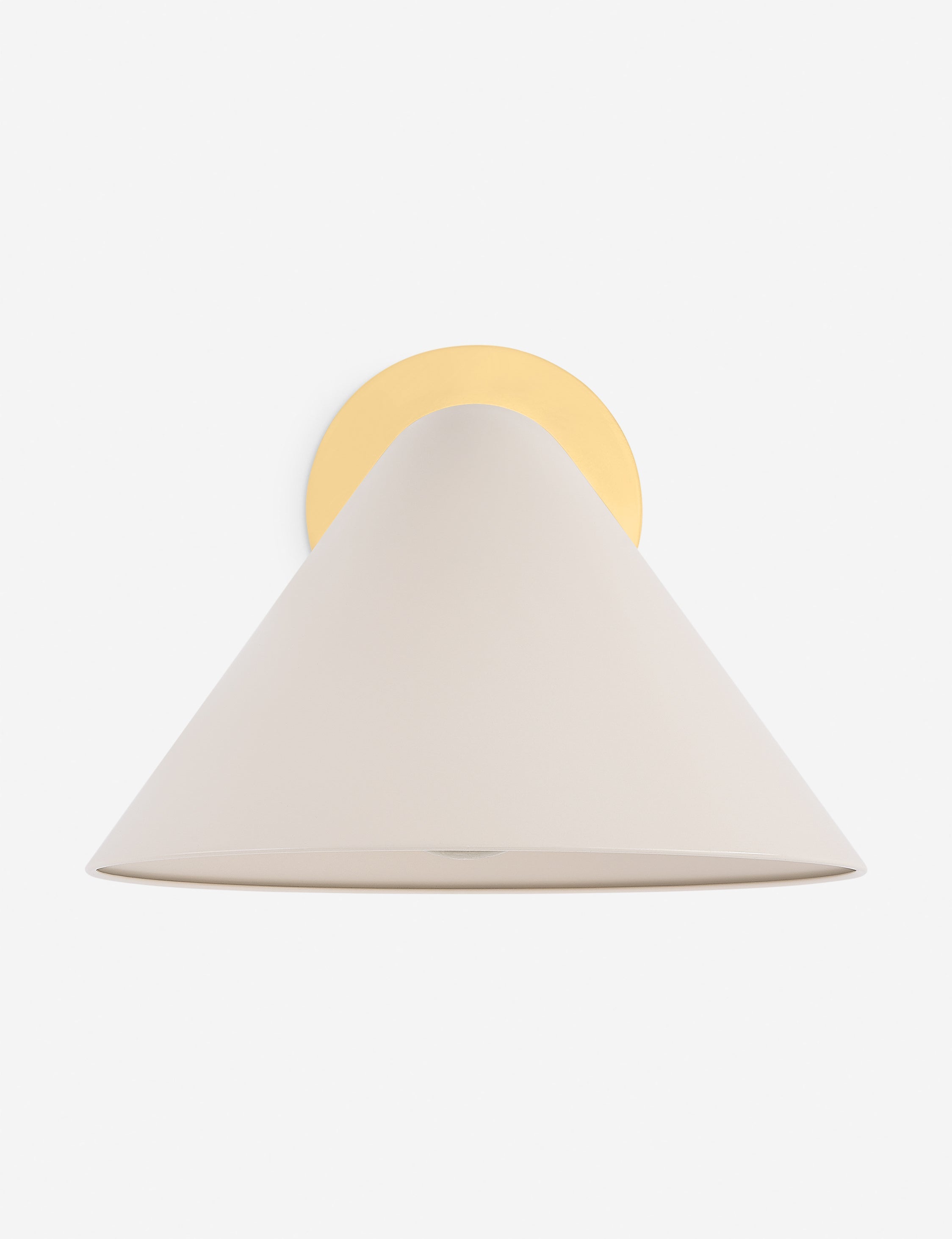 Lulu and Georgia Citrine Sconce – Antique Brass