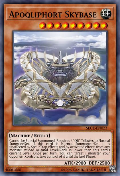 Yu-Gi-Oh! Apoqliphort Skybase - SECE-EN023 - Ultra Rare - Unlimited