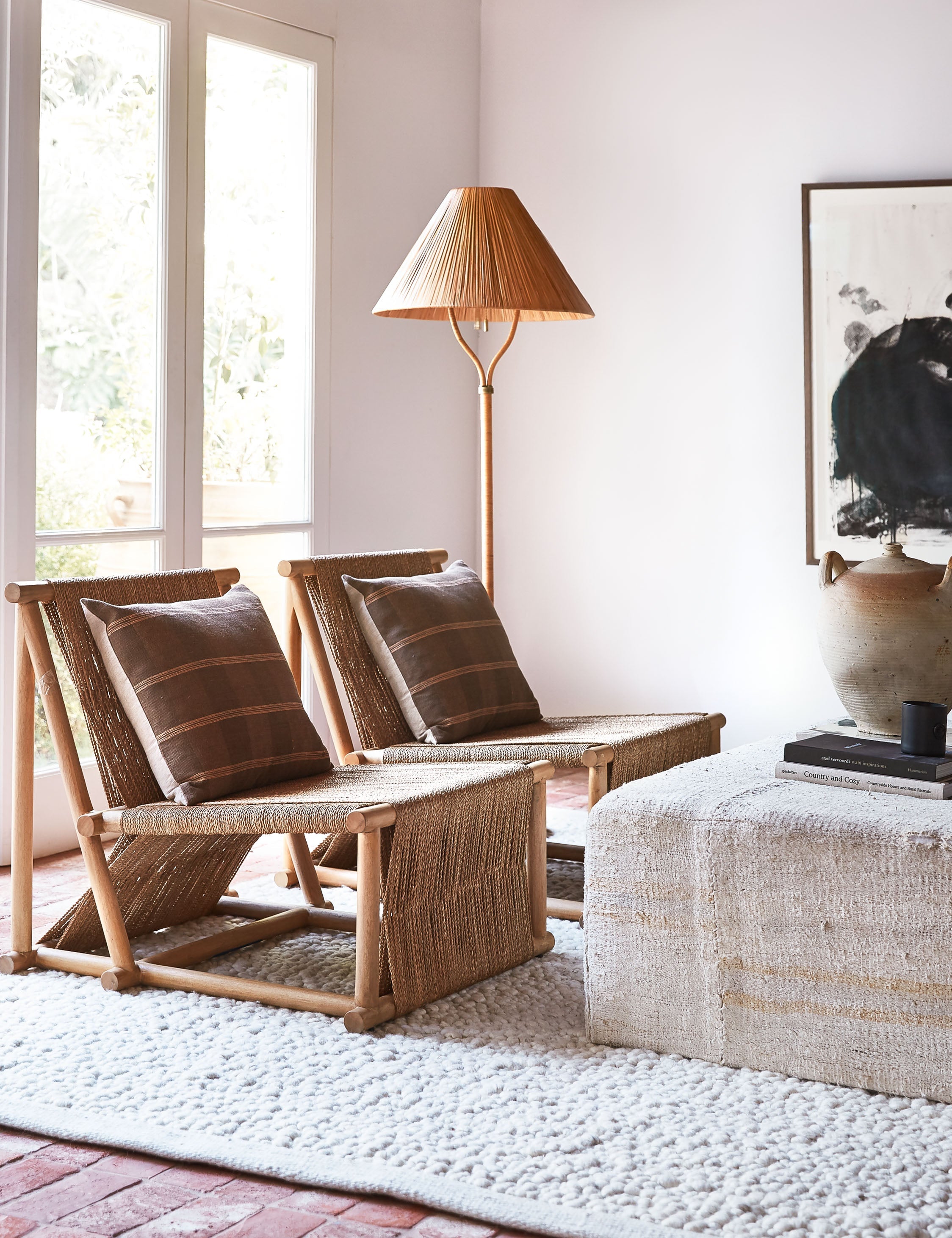 Lulu and Georgia Besson Floor Lamp – Natural - view 2
