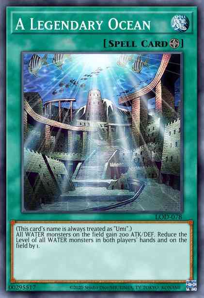 Yu-Gi-Oh! A Legendary Ocean - LEDU-EN021 - Common - 1st Edition
