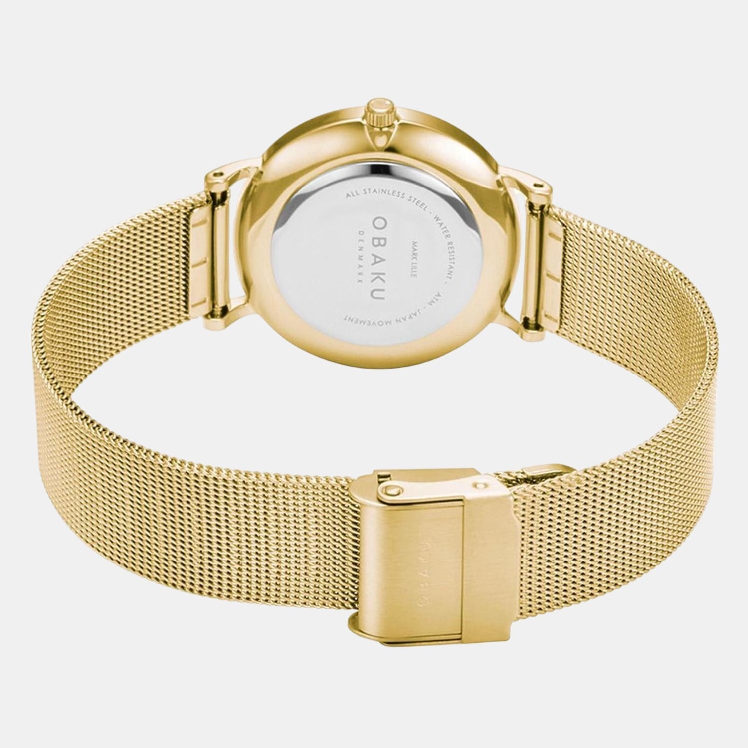 Obaku Ege Basil Men Quartz Green Dial Analog Stainless Steel Watch V246GMGEMG - view 2
