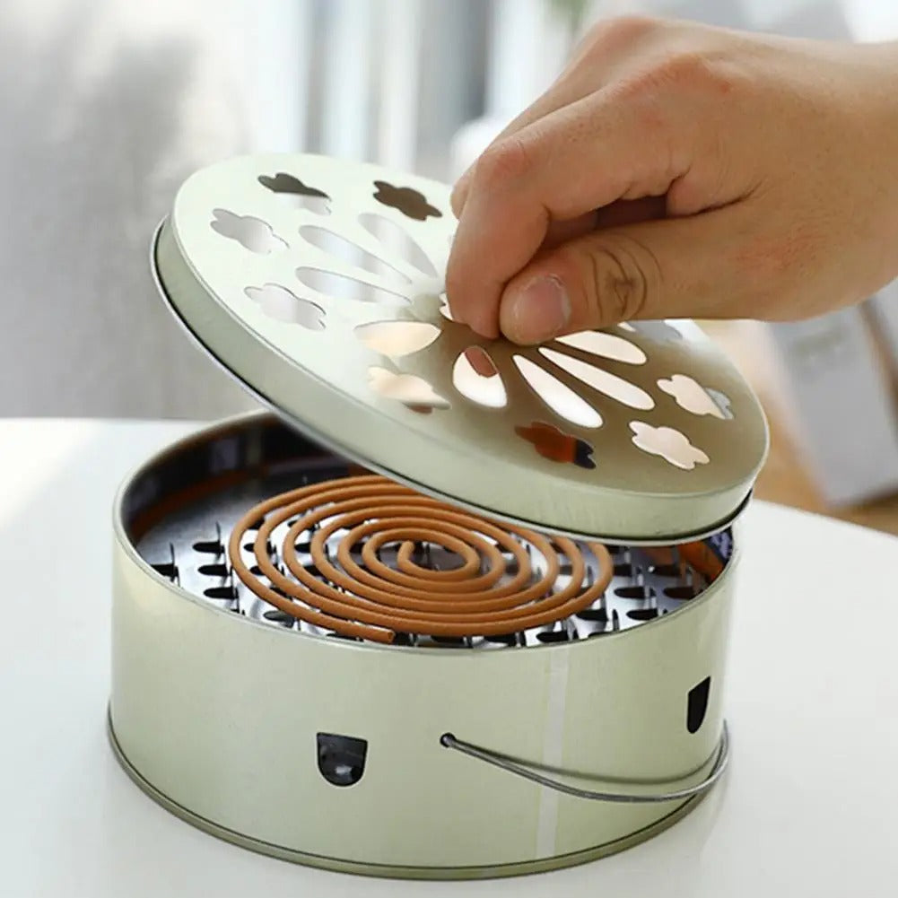 Catterton Mosquito Coil Burner Box + Safety Cover