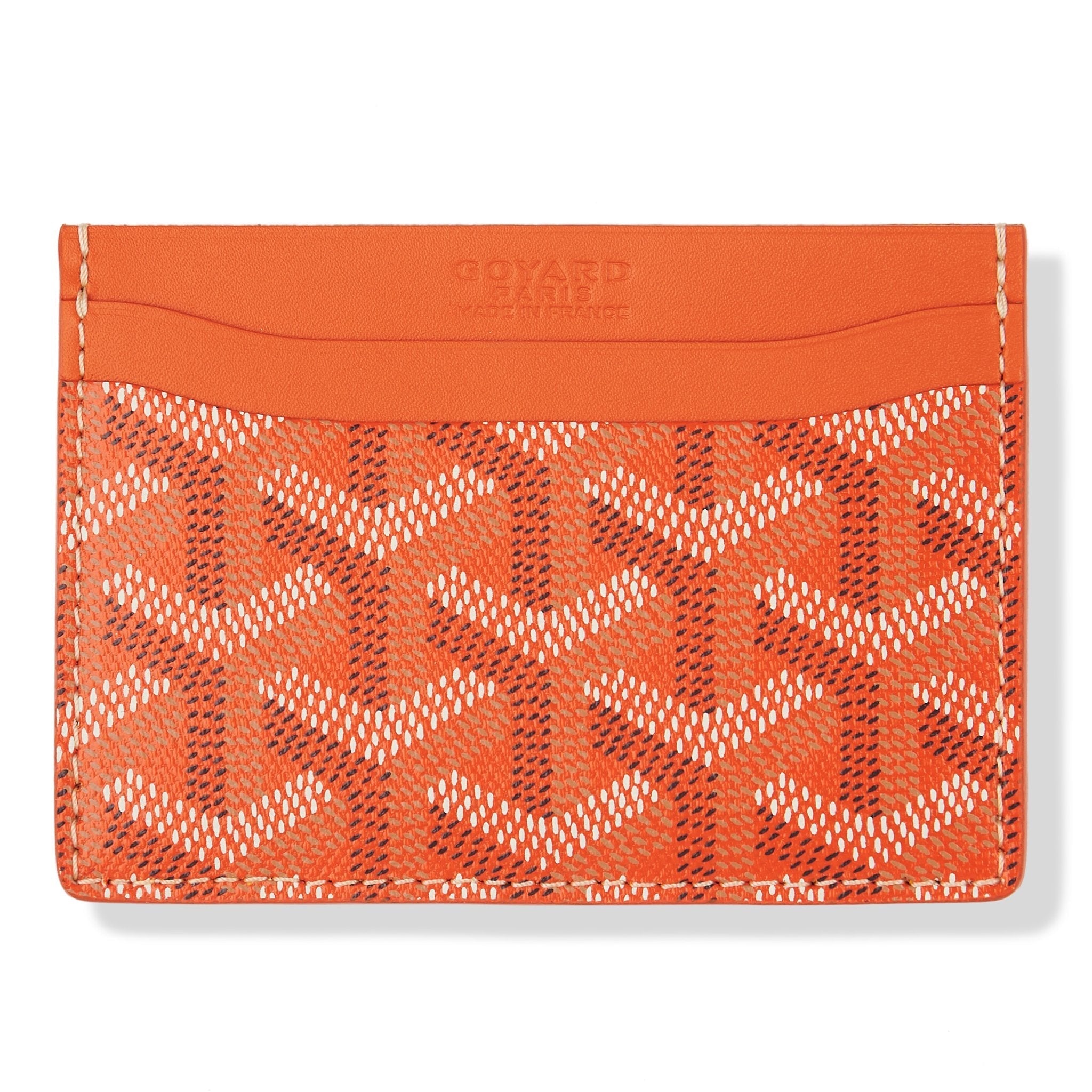Goyard Saint Sulpice Orange Card Holder - view 2