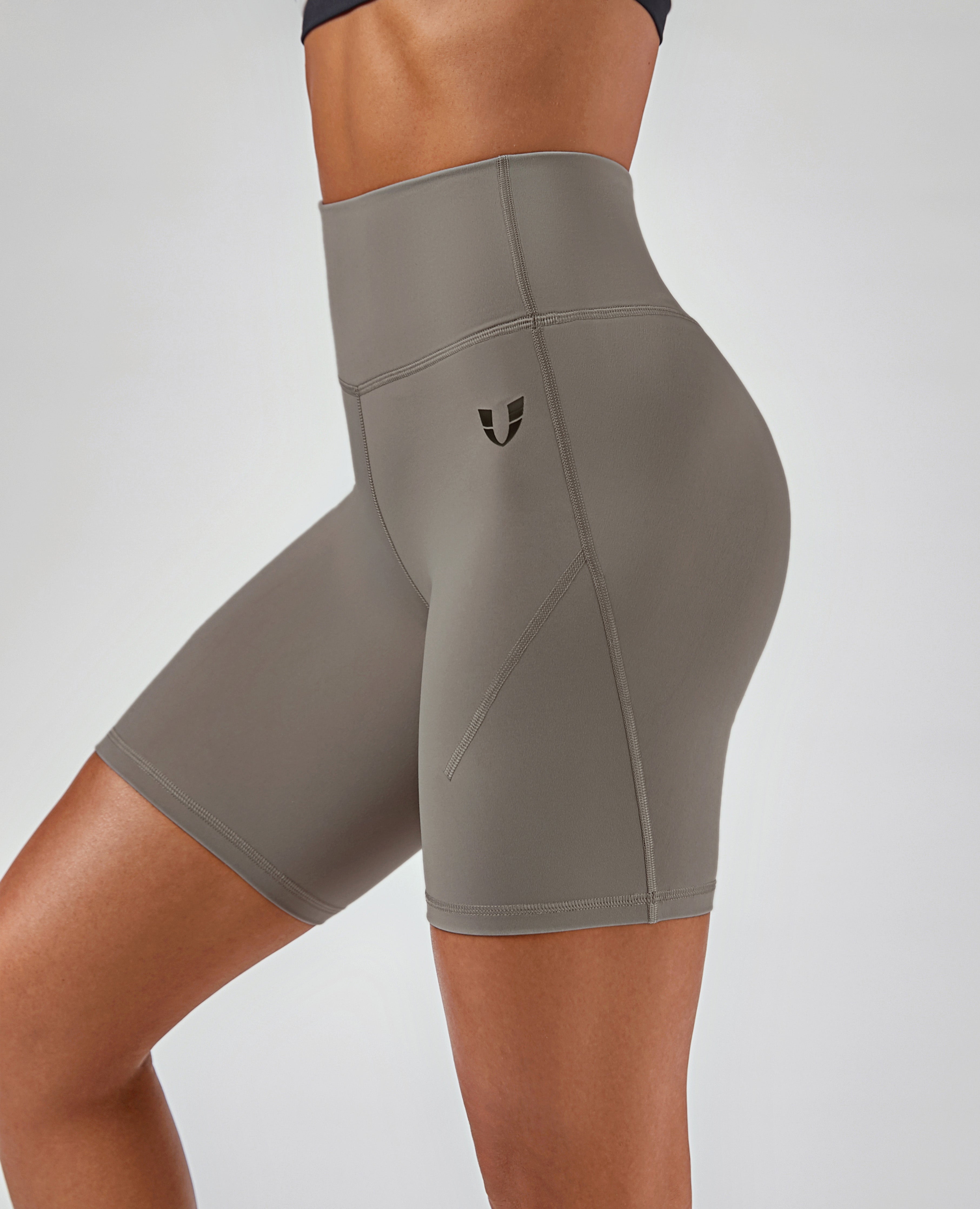 FIRM ABS Power Gym Shorts - Gray