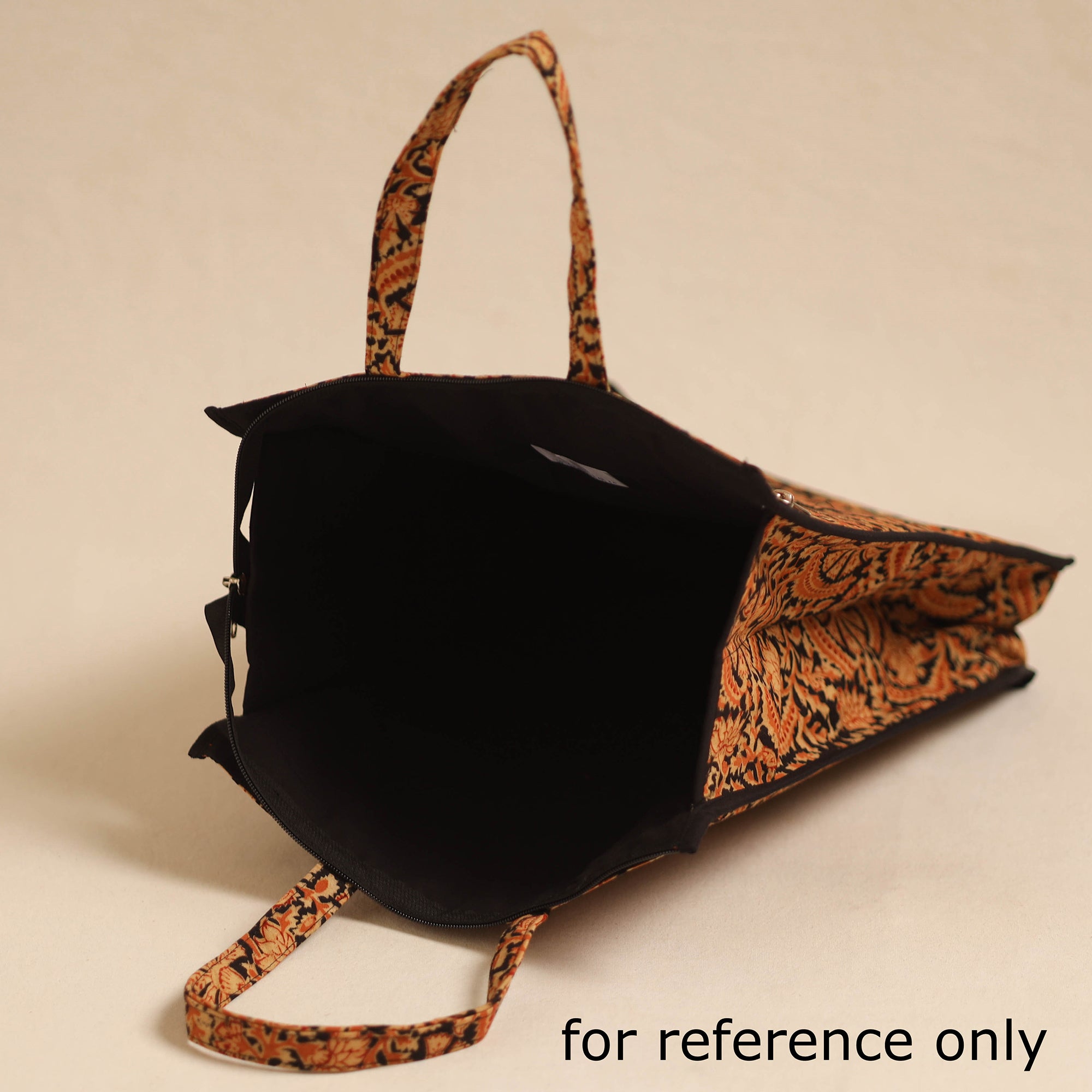 NOORI BAZAR Brown - Handcrafted Cotton Shopping Hand Bag 07 - view 3
