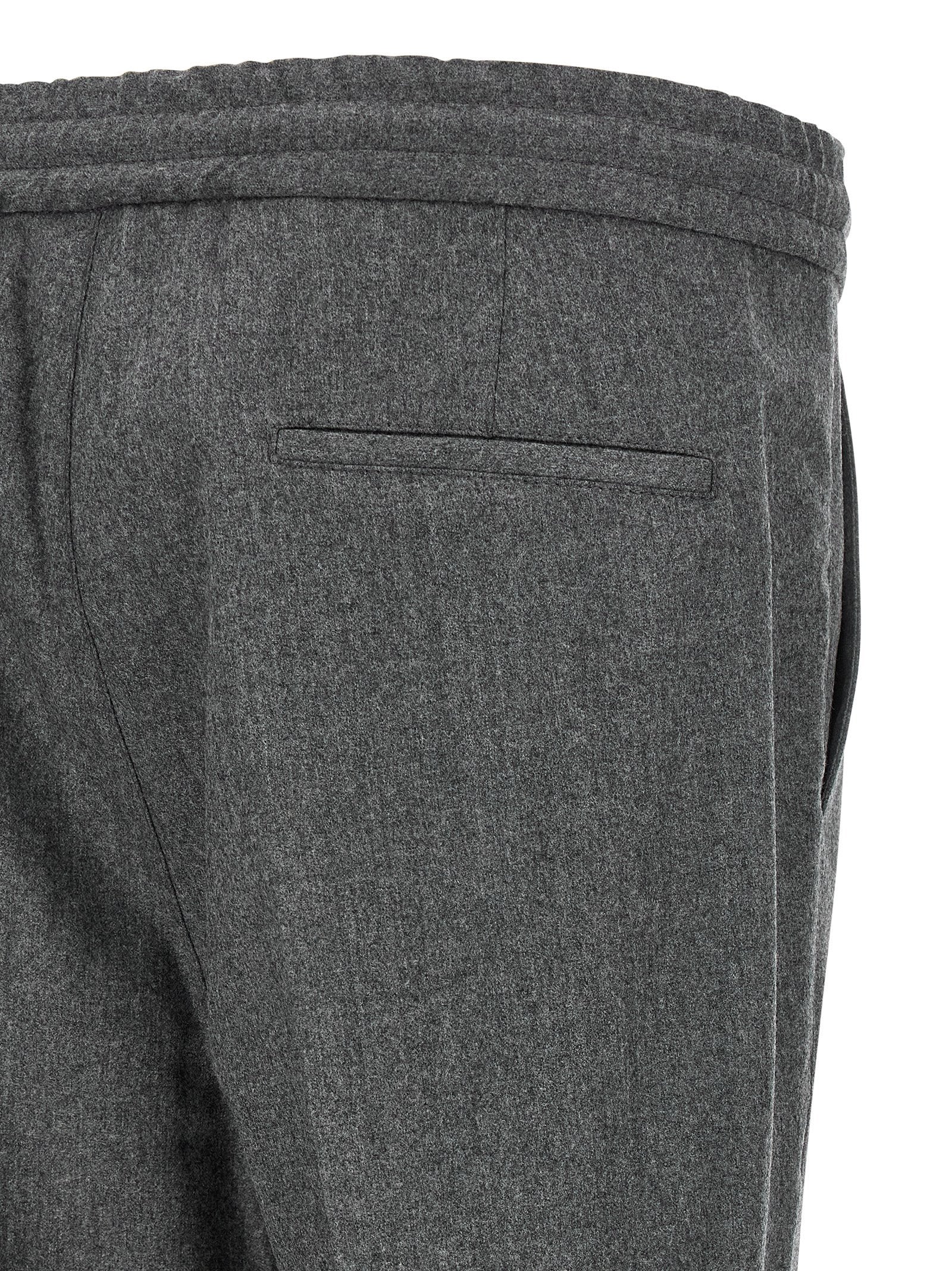Brunello Cucinelli Wool Flannel Pants – 100% virgin wool - view 4
