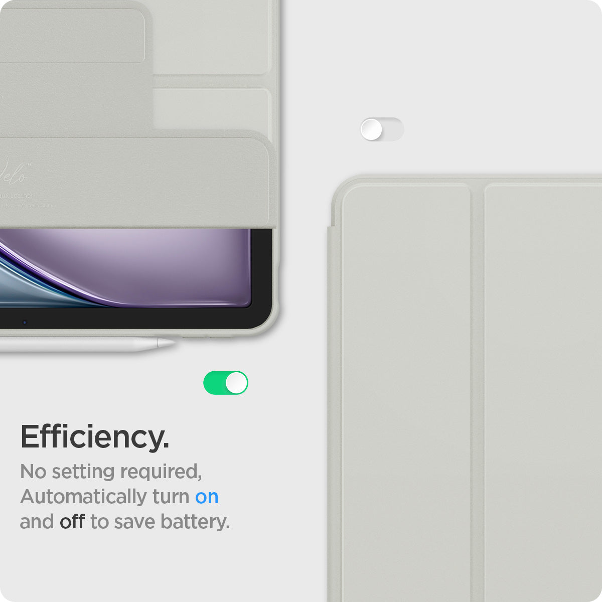 iPad Air Series - Air Skin Pro OneTap – Gray - view 17