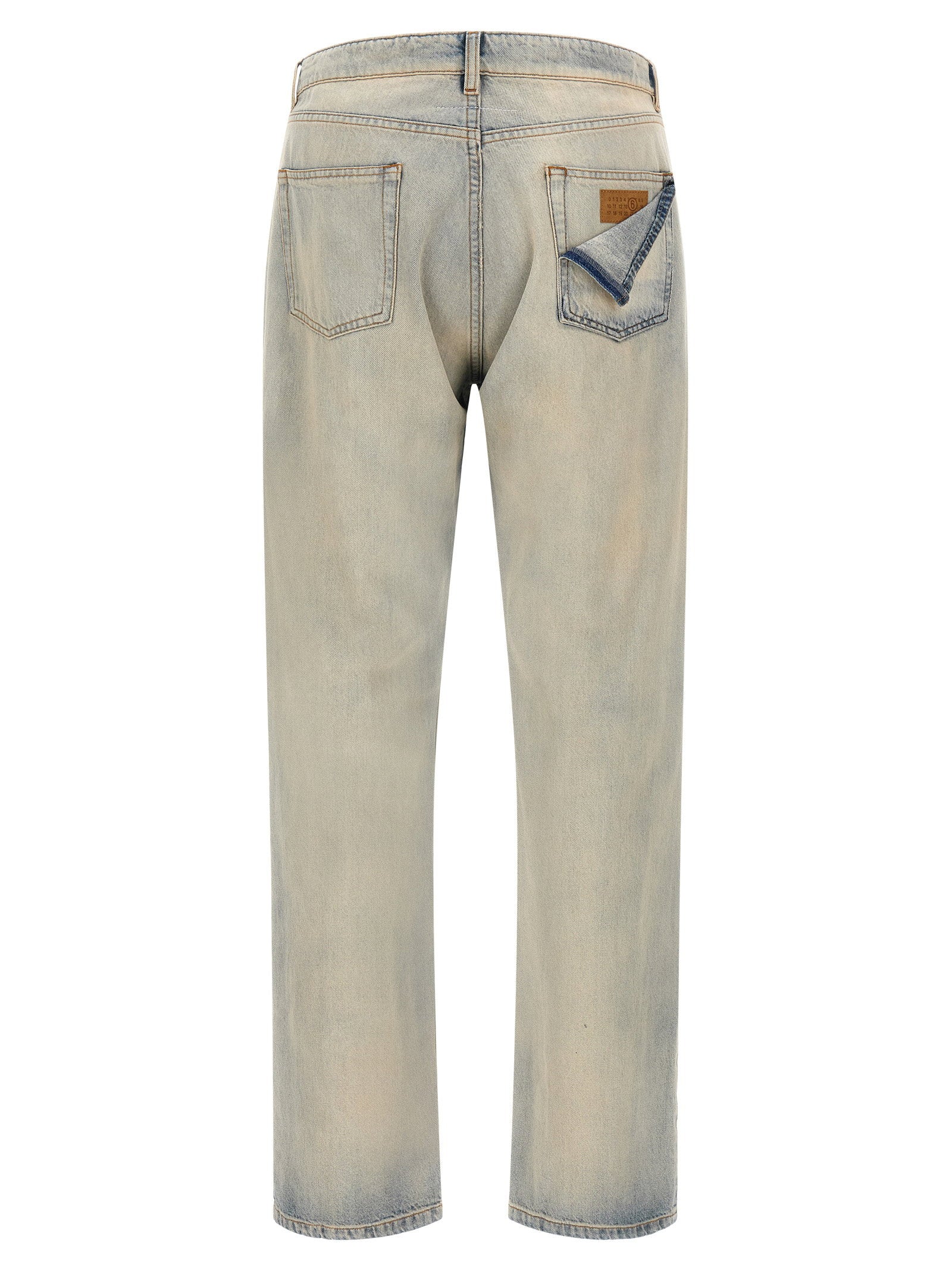 Mm6 Maison Margiela Numeric Signature Mm6 Jeans - view 2