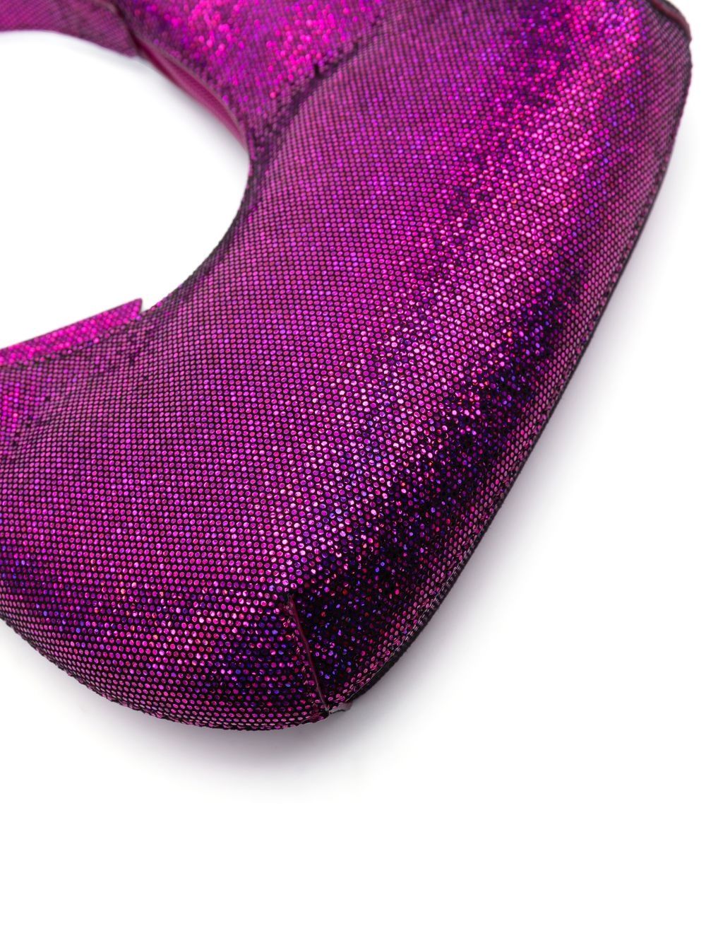 By Far Pre By Far glitter-detail shoulder bag - view 2