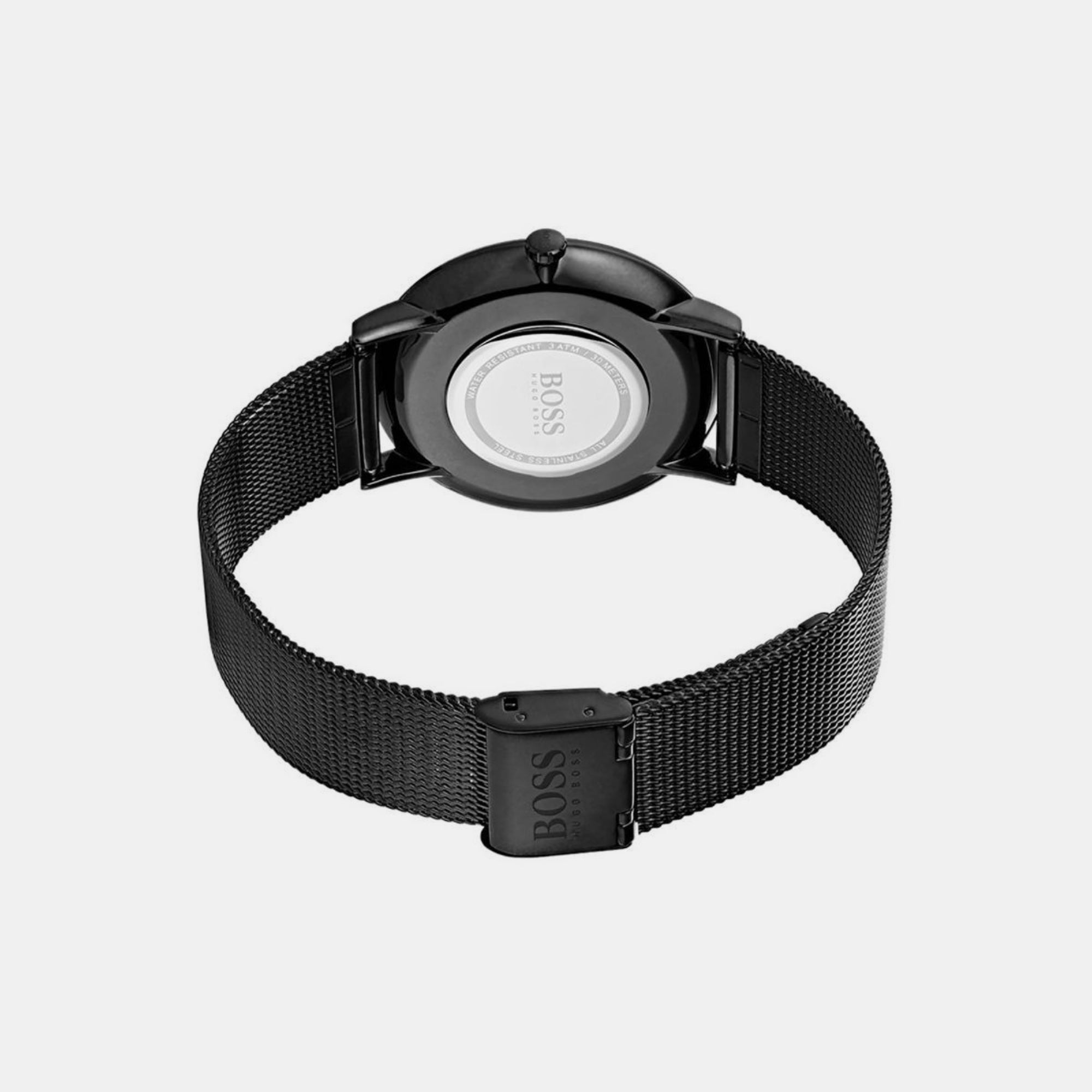 Boss Horizon Men Quartz Black Dial Analog Mesh Watch 1513542 - view 2