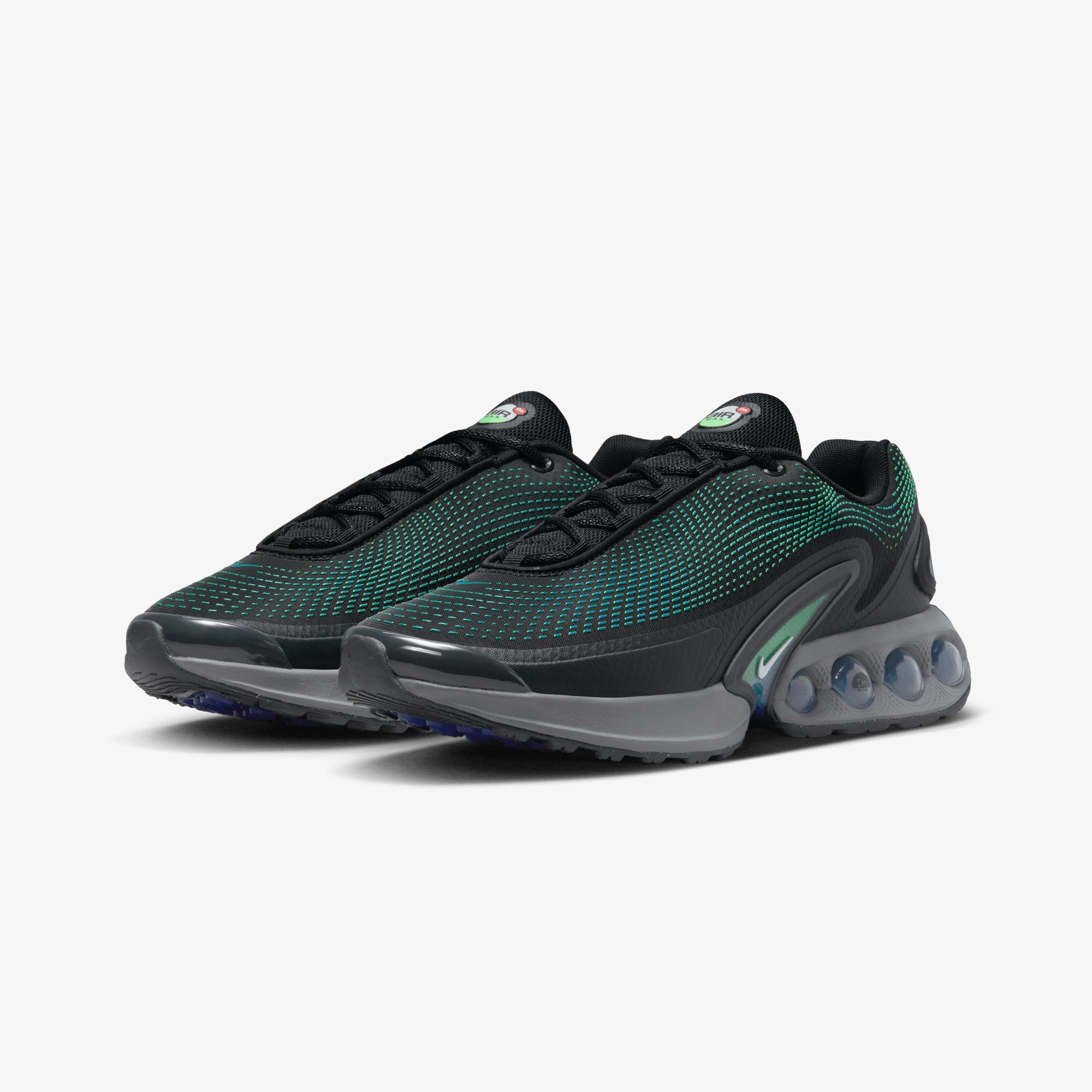 Nike | AIR MAX DN { BLACK/WHITE-HYPER COBALT-RAGE GREEN - view 2