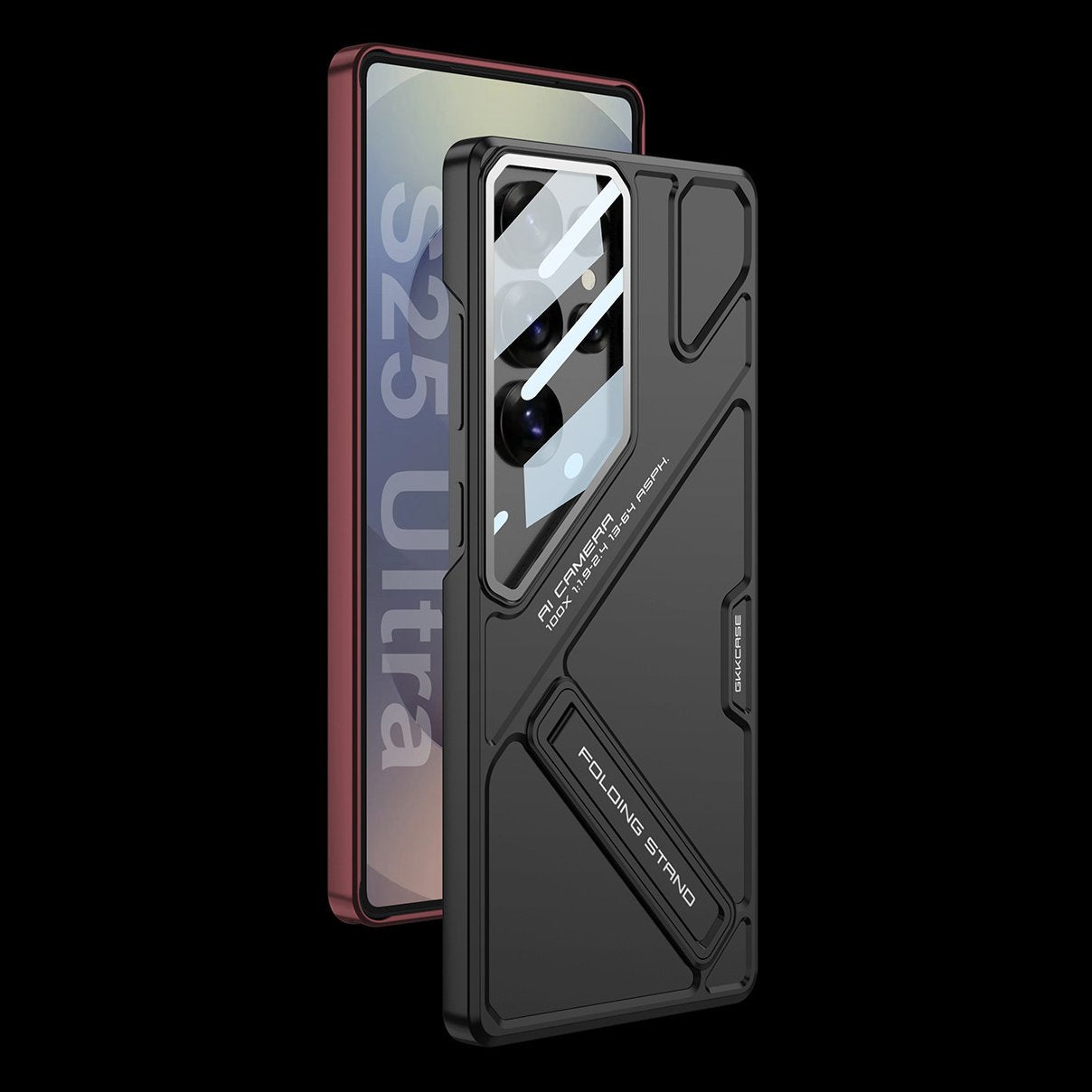 Million Cases Galaxy S23 Ultra Anti Fall Camera Lens Protection Bracket Case - view 3