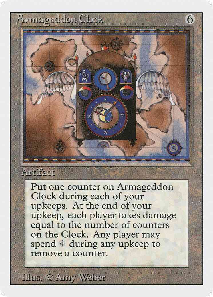 Armageddon clock 234 – Magic Armageddon Clock [234] [Revised Edition] [Non-Foil]