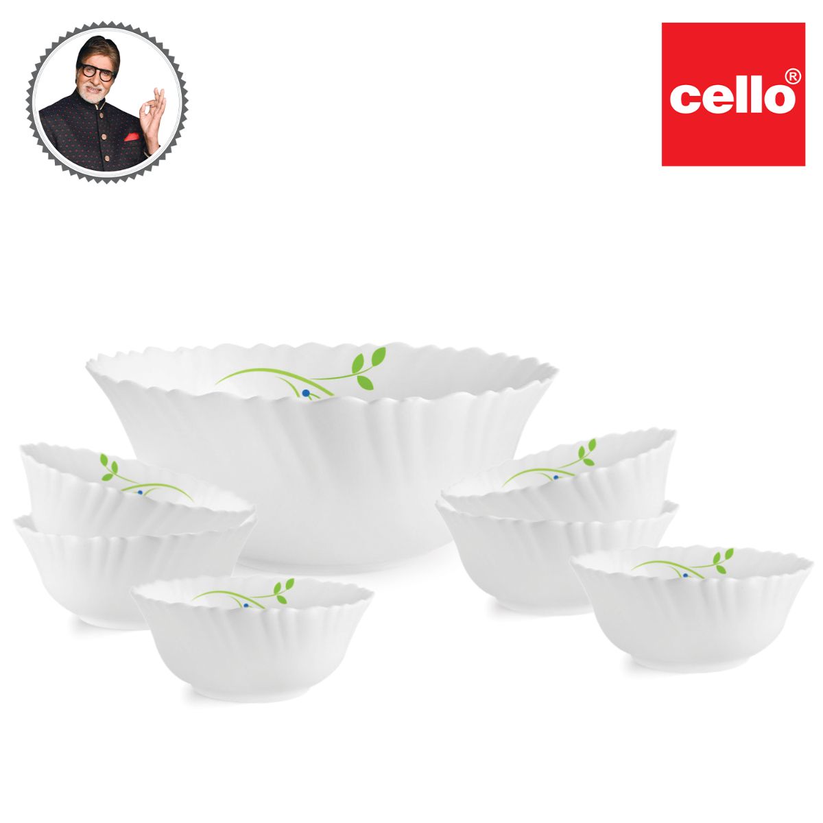 Cello Dazzle Series Pudding Gift Set, 7 Pieces - view 85