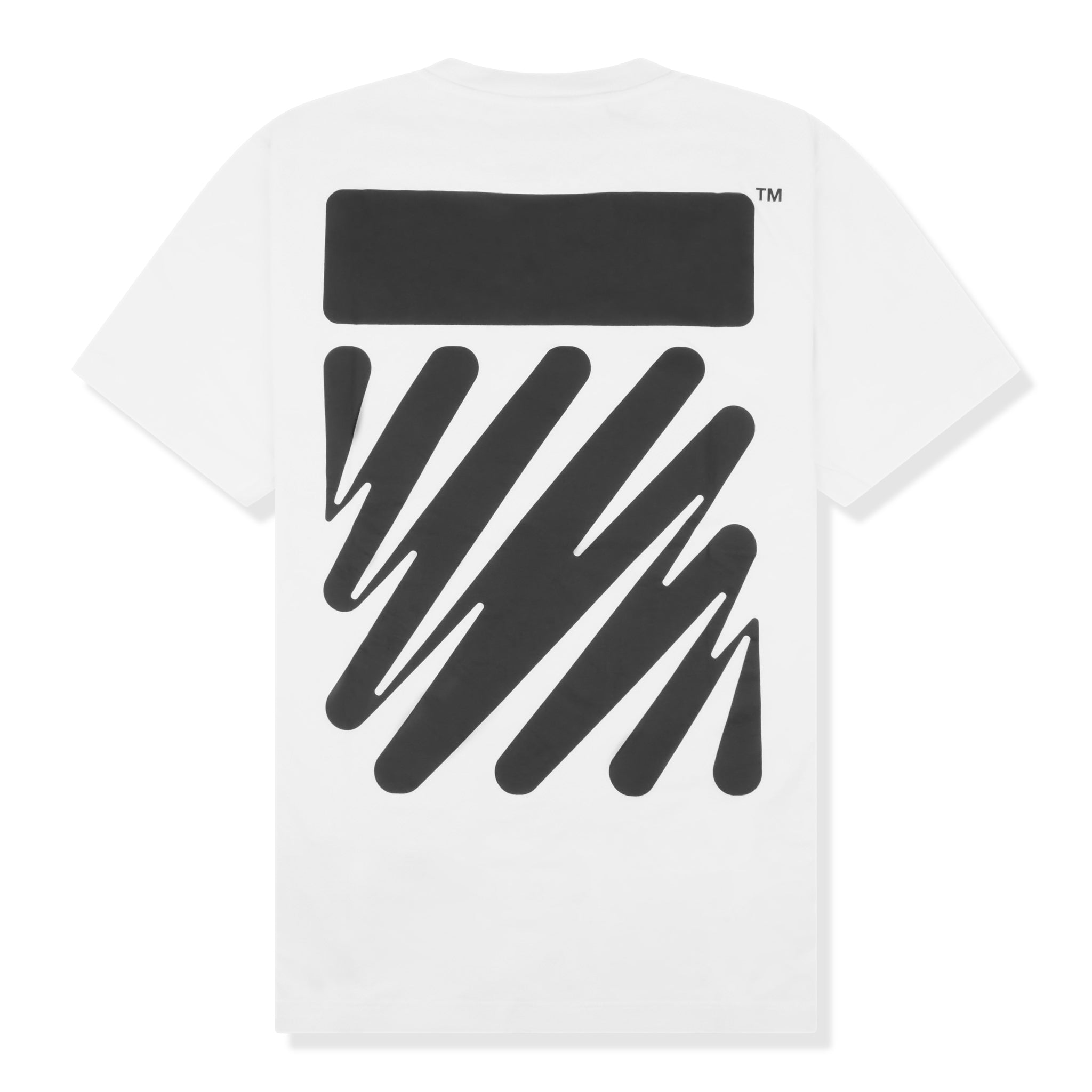 Off-White Waves Diagonals White T Shirt - view 2