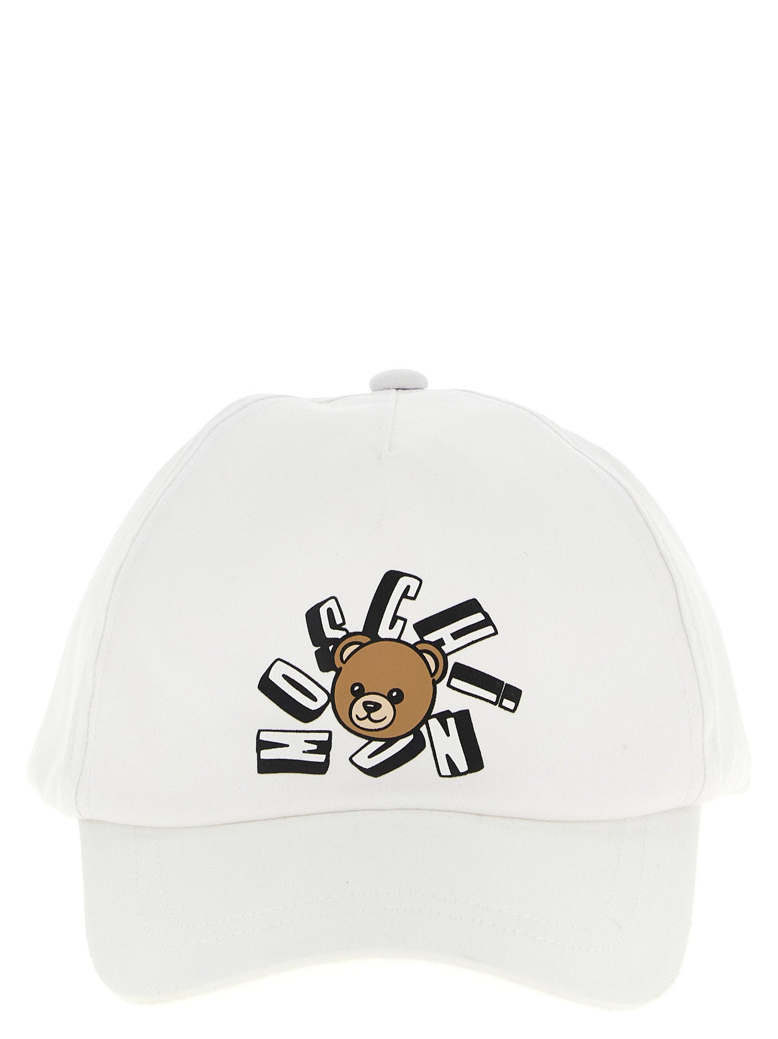 Moschino Kid Teen Cotton Cap – 100% cotton