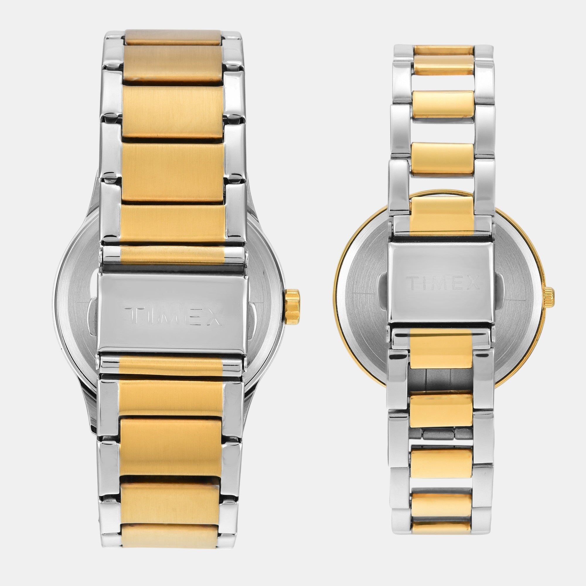 Timex Fashion Couple Quartz White Dial Multi-Function Stainless Steel Watch TW00PR312 - view 6