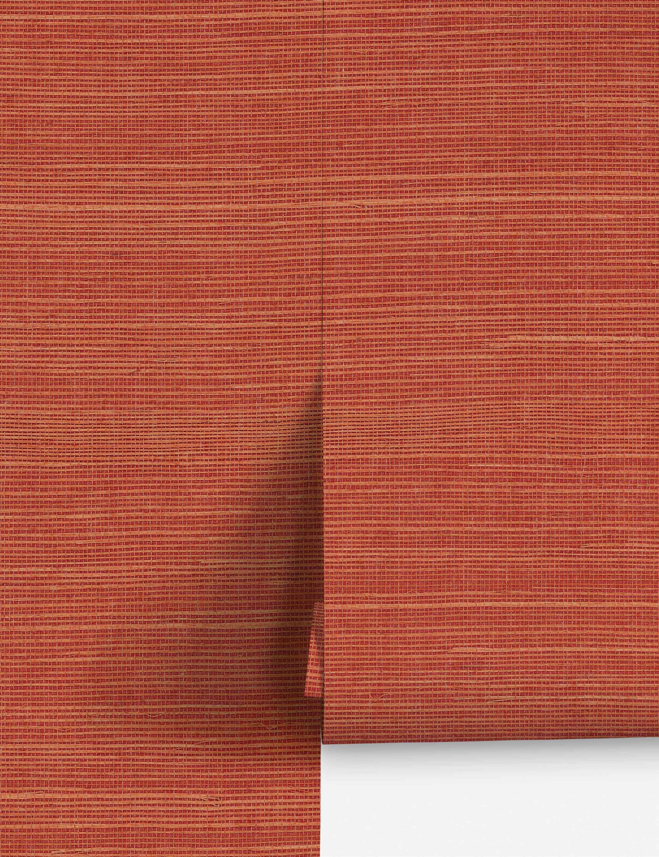 Lulu and Georgia Beale Grasscloth Wallpaper - view 9