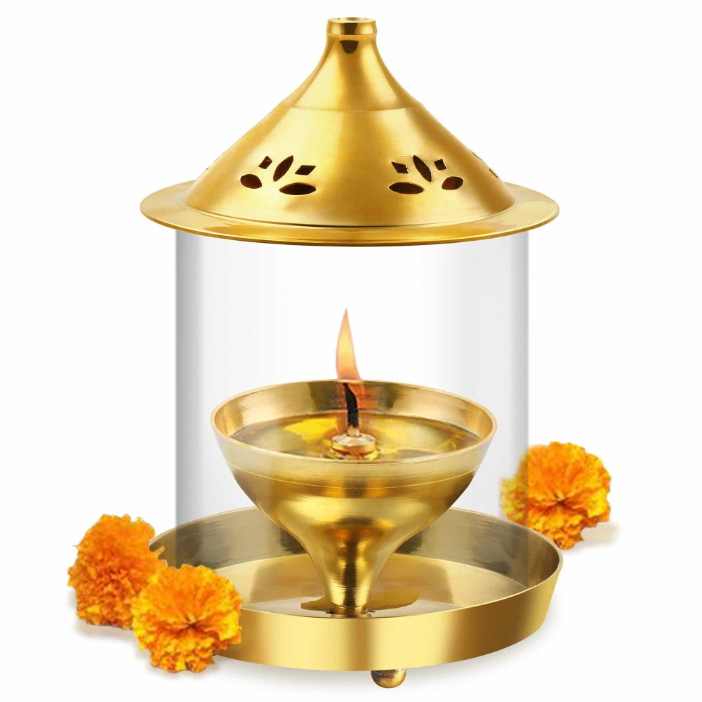 Shubham Diya (Treo by Milton) – Gold - view 8