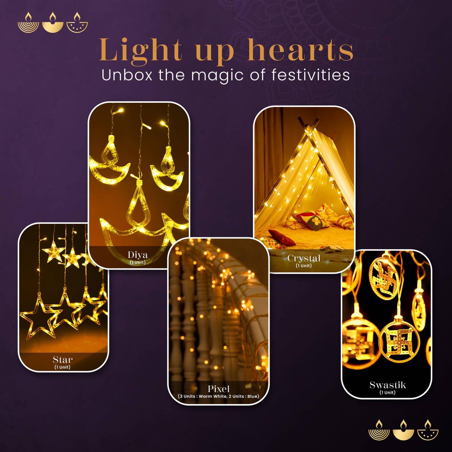 Orient Electric NOOR Diwali Lights Gift Pack of 9 - view 3