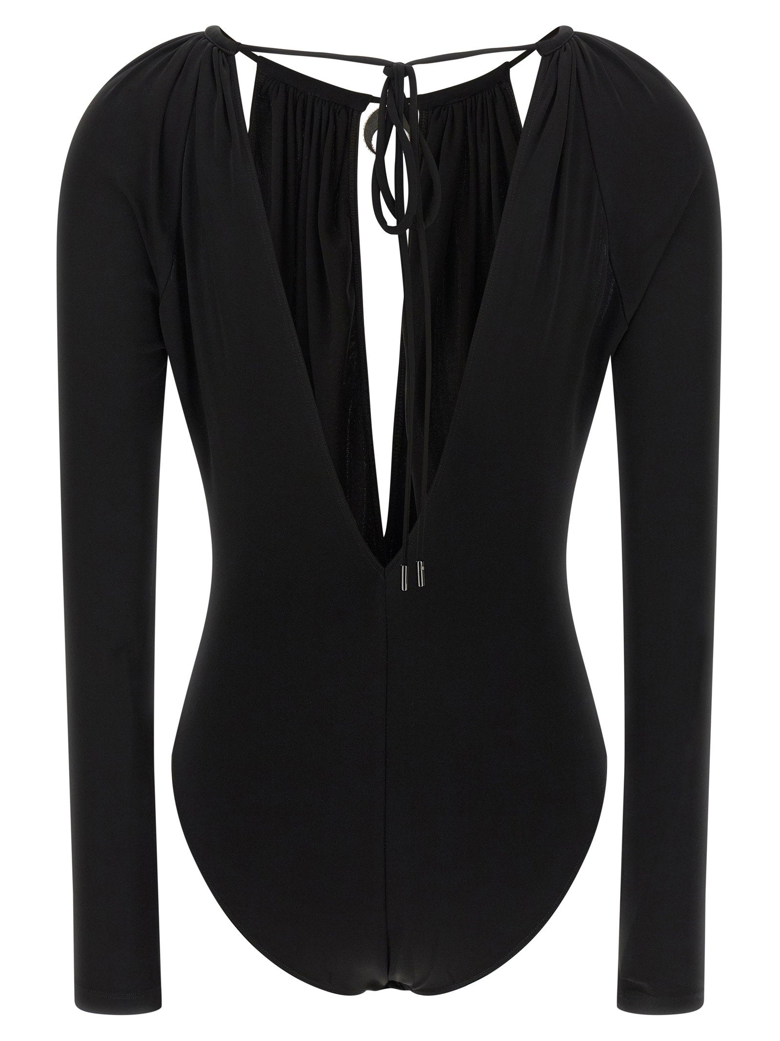 Marine Serre Jewel Pendant Bodysuit – 95% viscose, 5% elastane - view 2