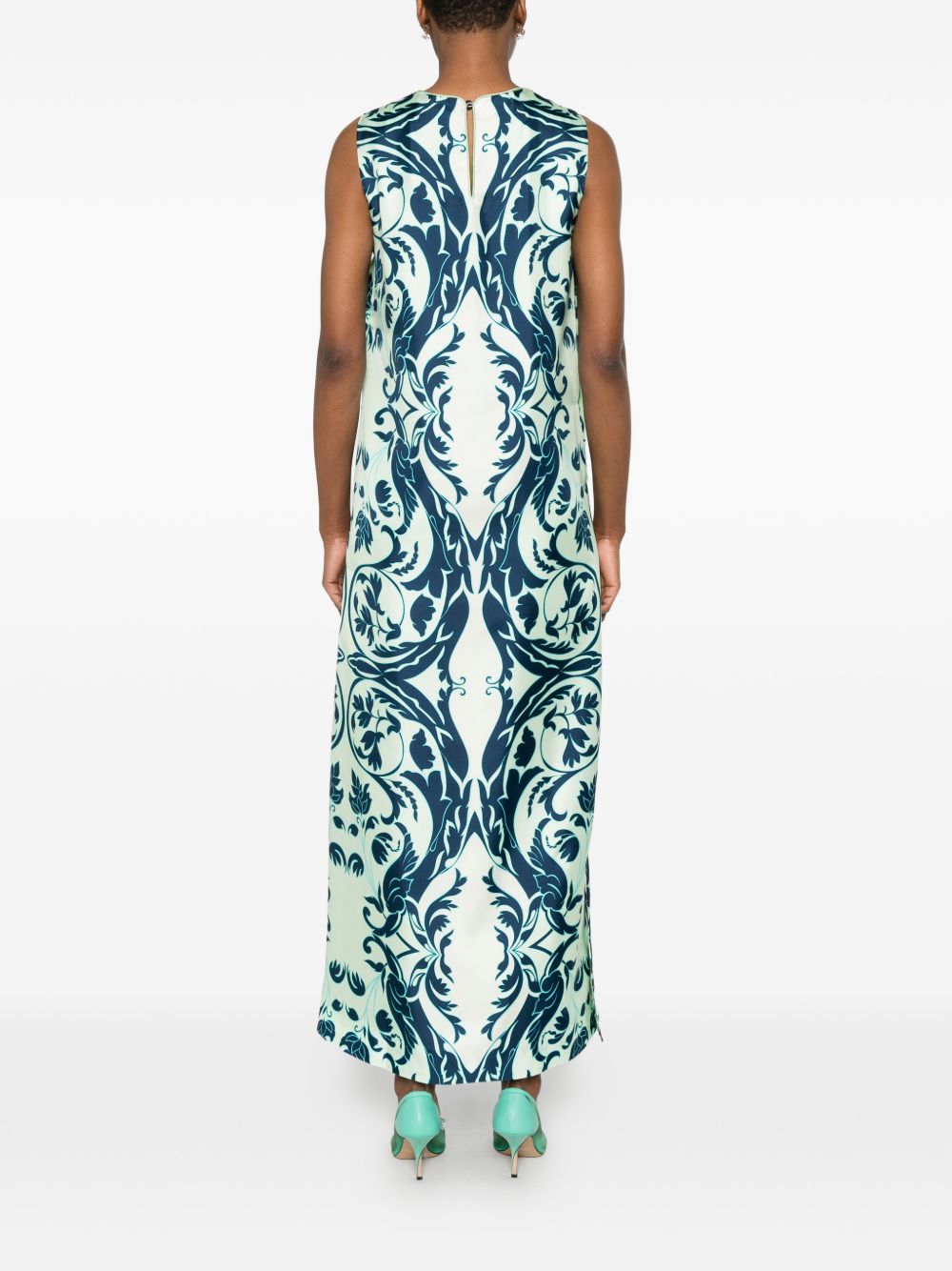 F.R.S . Printed silk dress – Silk 100% - view 3