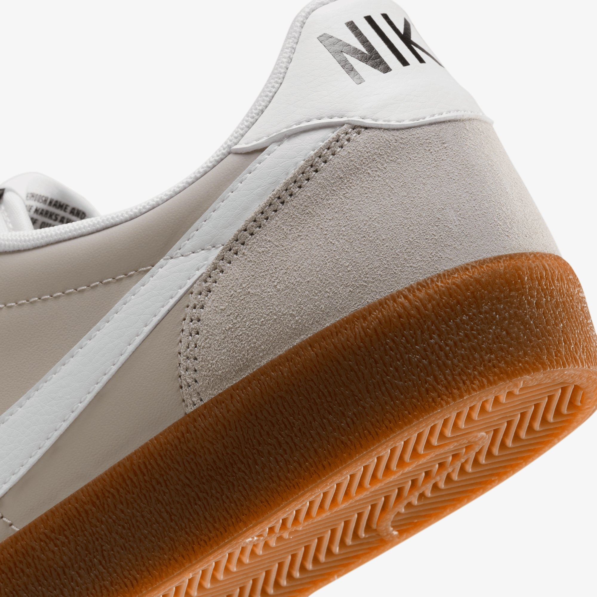 Nike | Killshot 2 Leather { Cream Ii/white-black-gum Med Brown - view 6