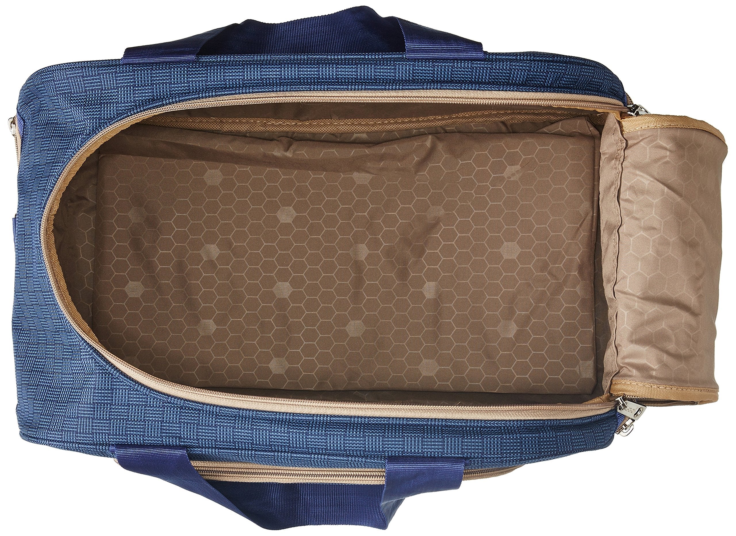 Kuber Industries Fabric 55 cms Blue Travel Duffle (KI032480) - view 3