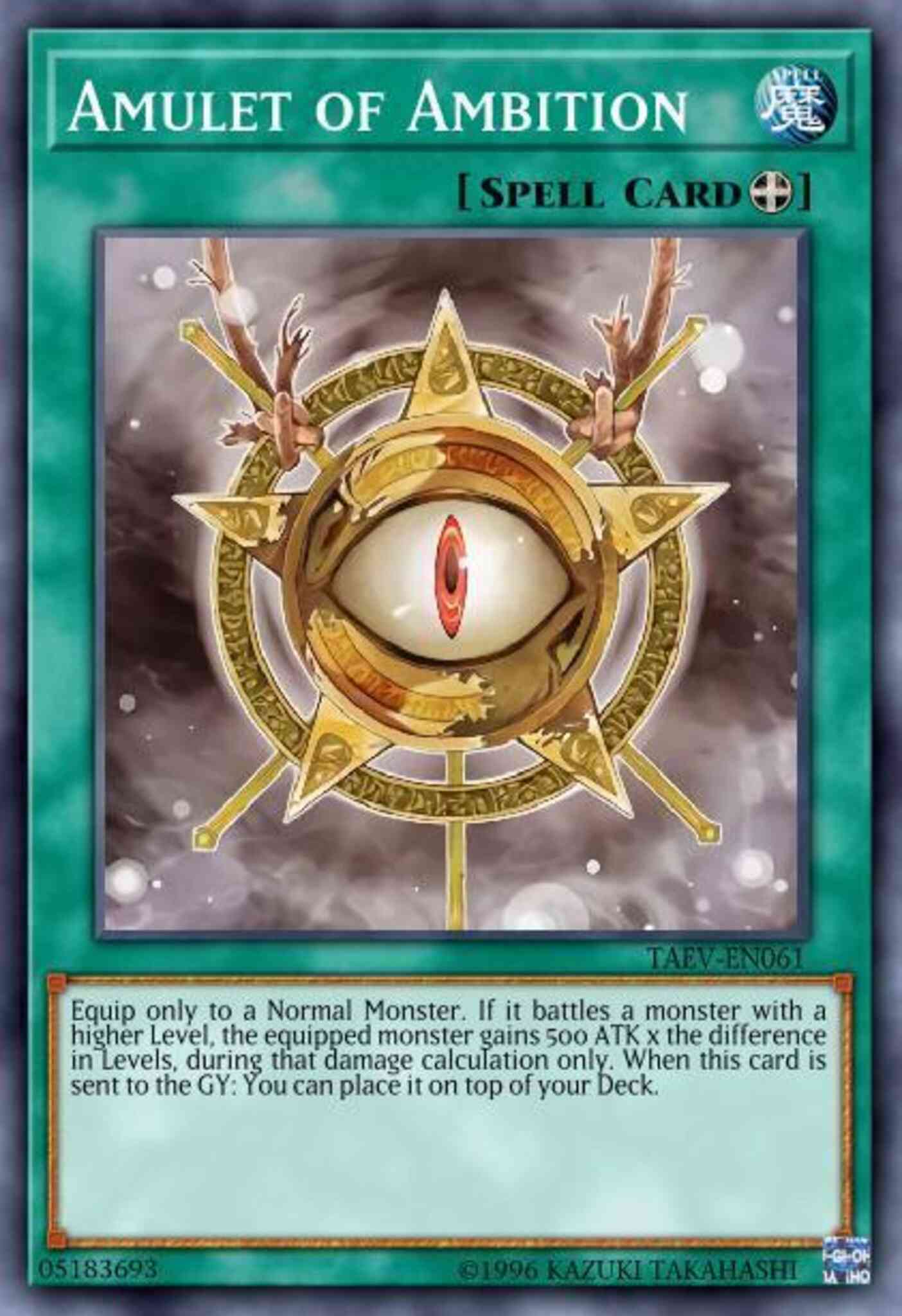 Yu-Gi-Oh! Amulet of Ambition - SS03-ENB23 - Common - 1st Edition
