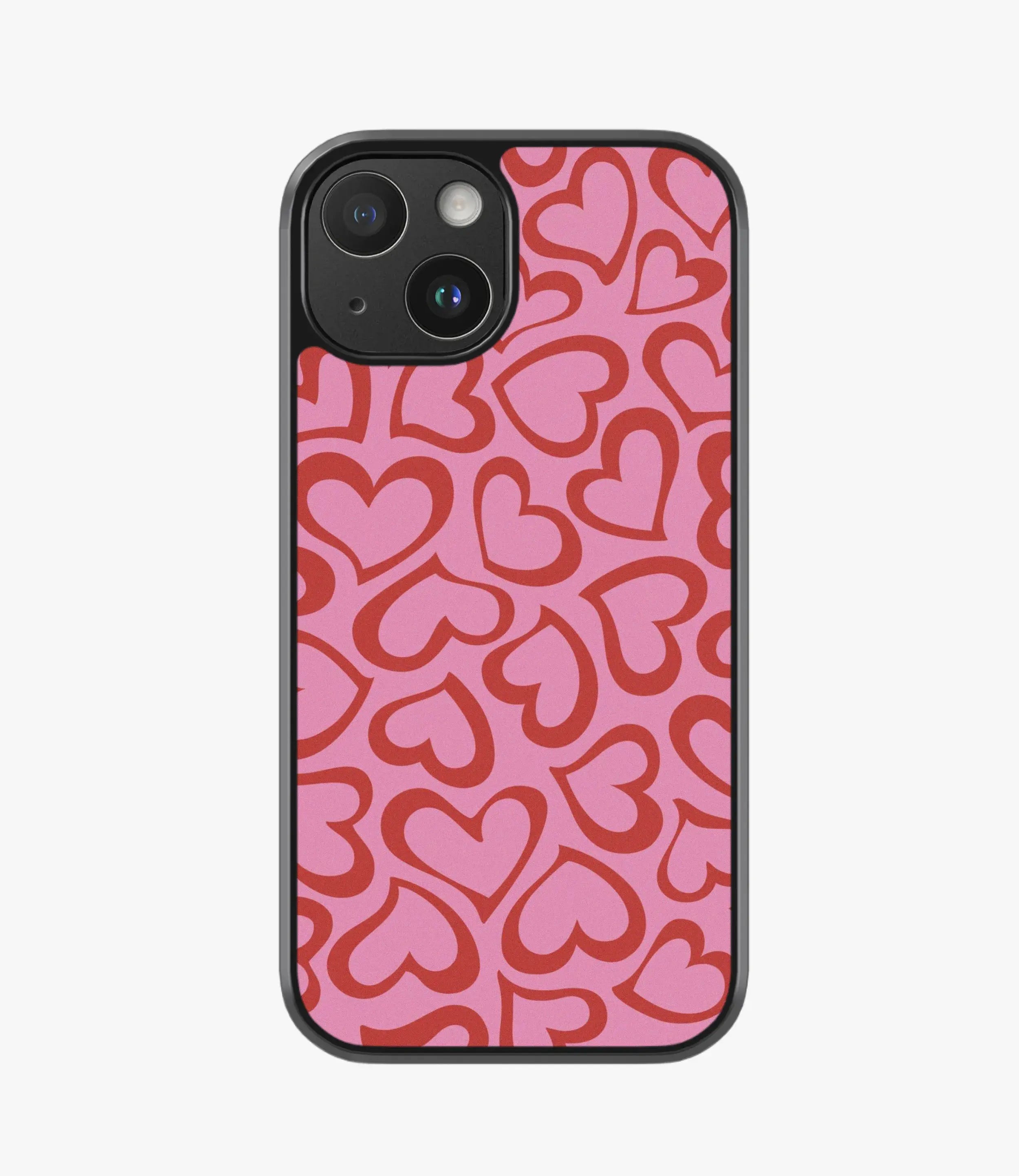 The Case Company Vintage Vibes Heart Hybrid Matte Case
