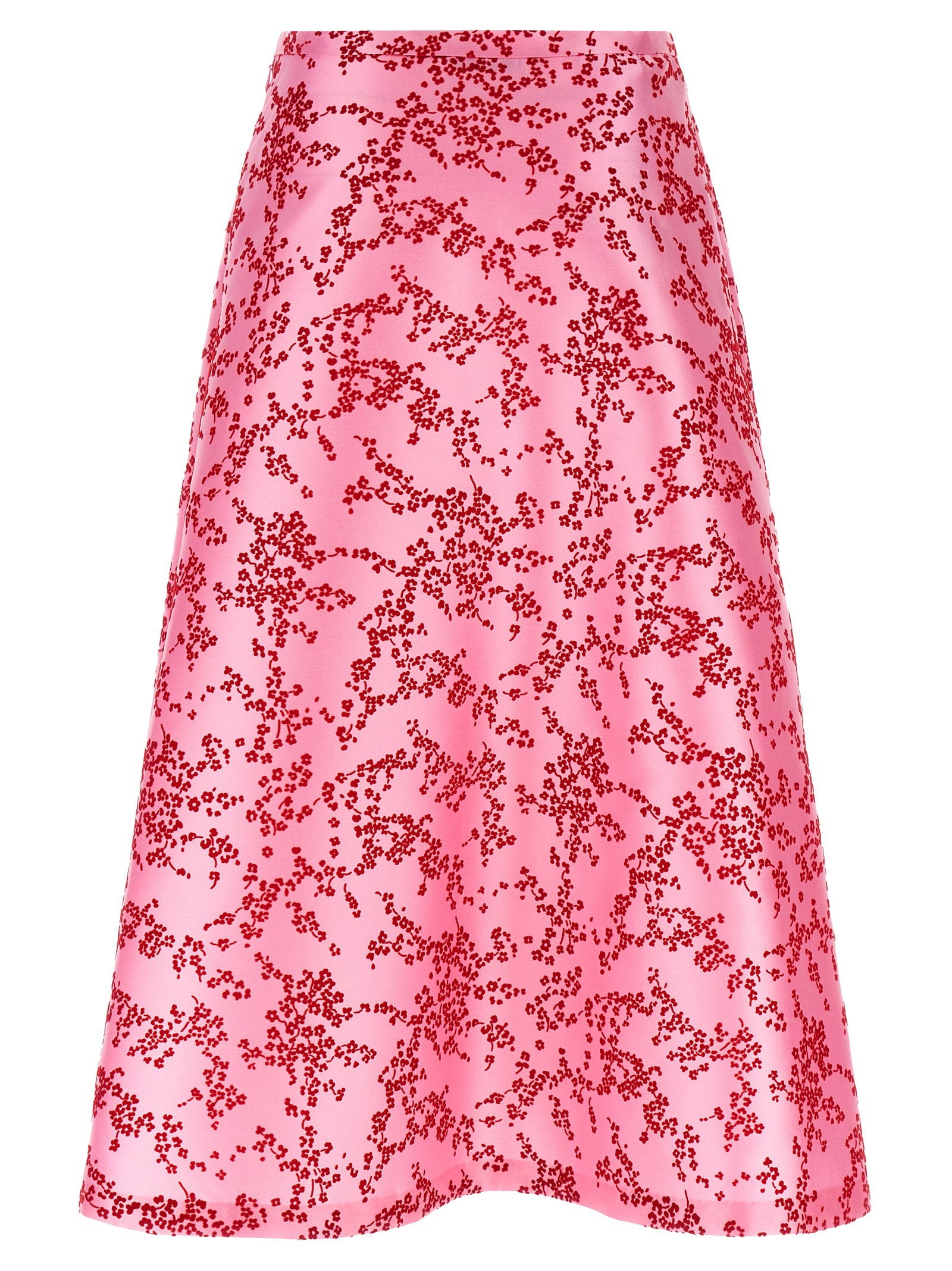 Alberta Ferretti Mikado Floreale Skirt – 85% polyester, 15% silk - view 2