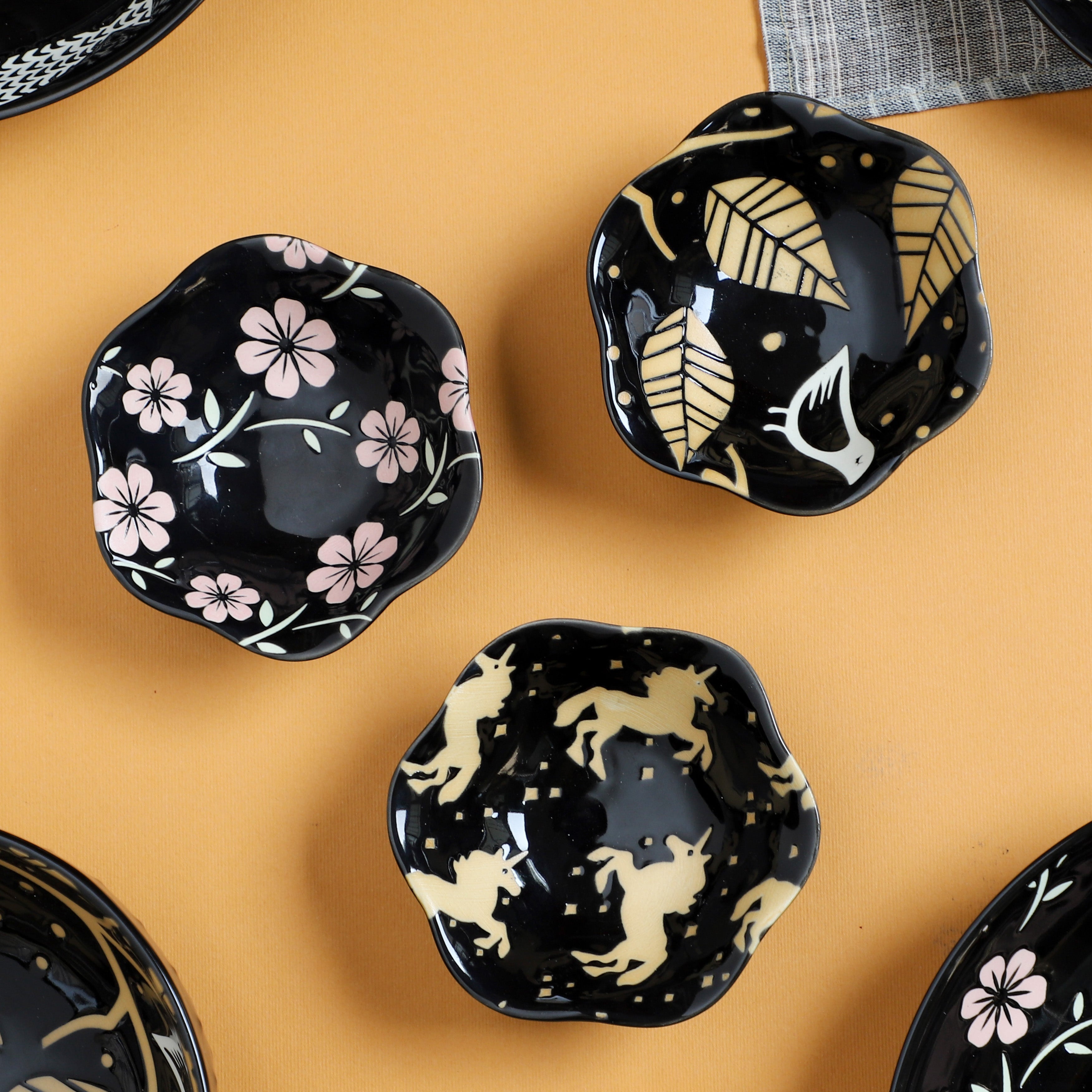 Nestasia Small Plates Black - view 3