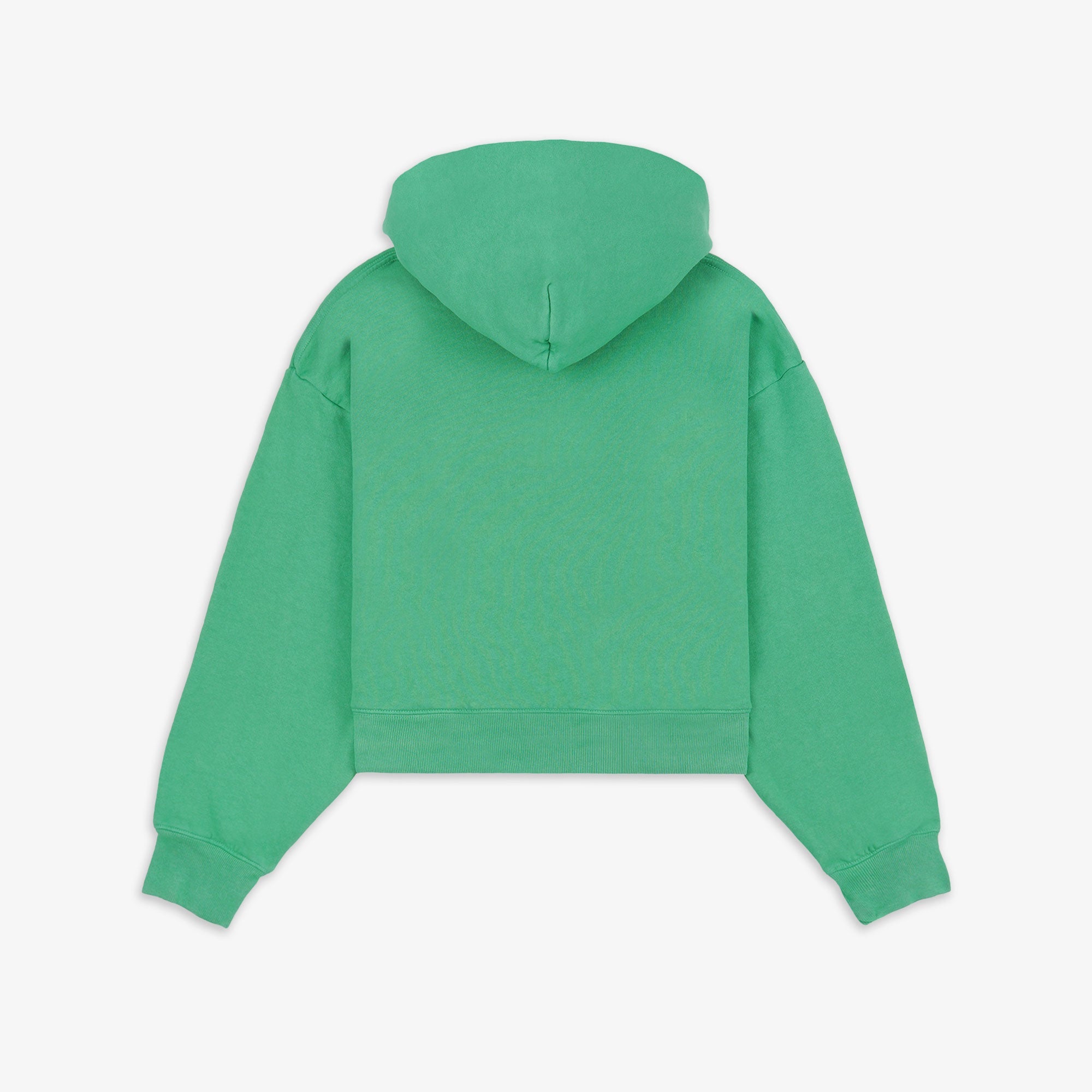 Sporty & Rich | Srhwc Cropped Hoodie { Verde/white - view 2