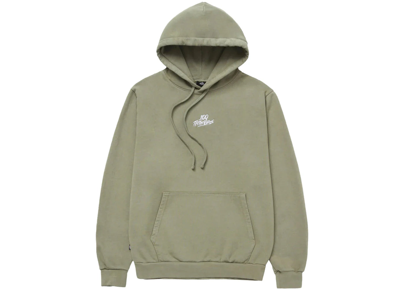 100 Thieves 5 Year Hoodie Sage