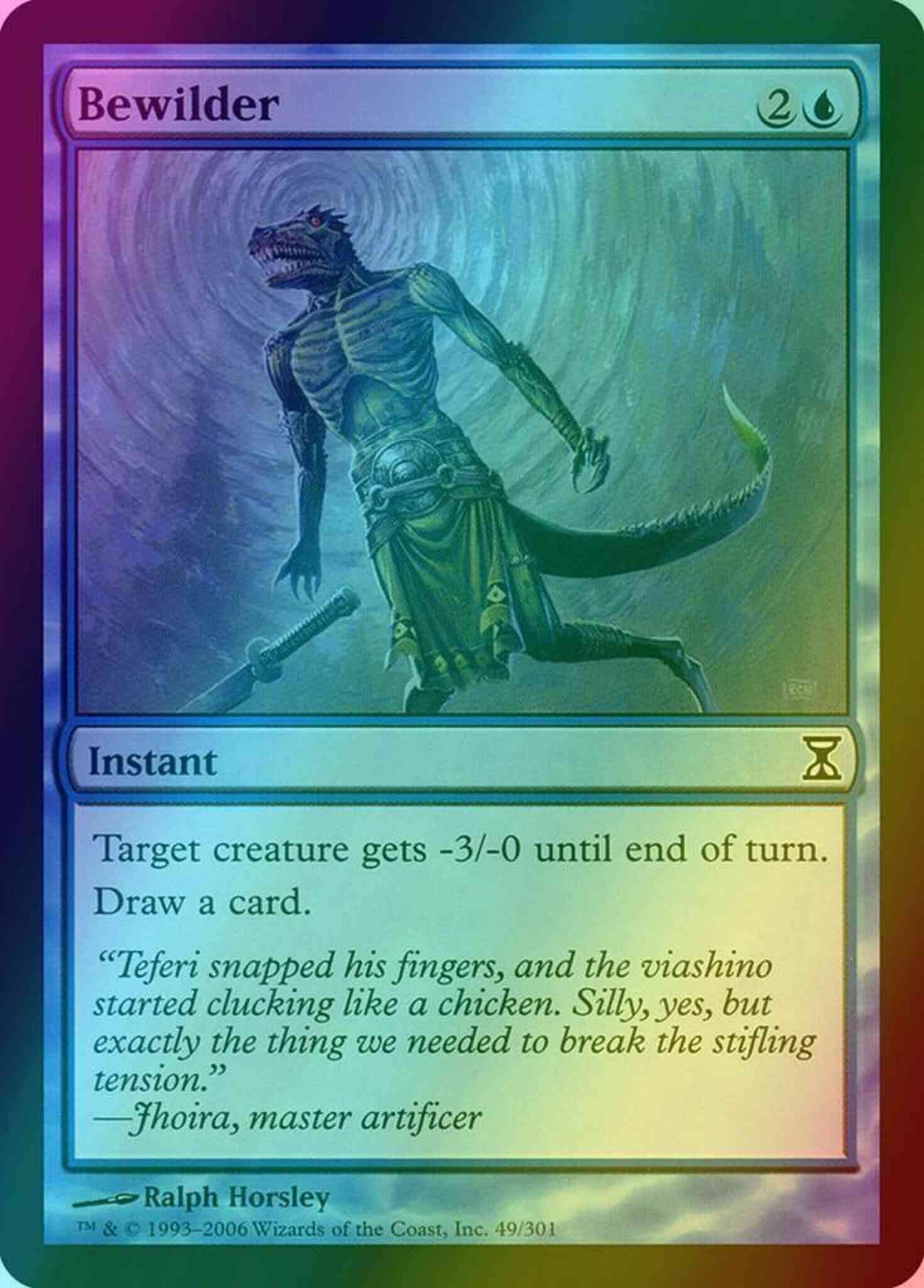 Bewilder 49 time – Magic Bewilder [49] [Time Spiral] [Foil]