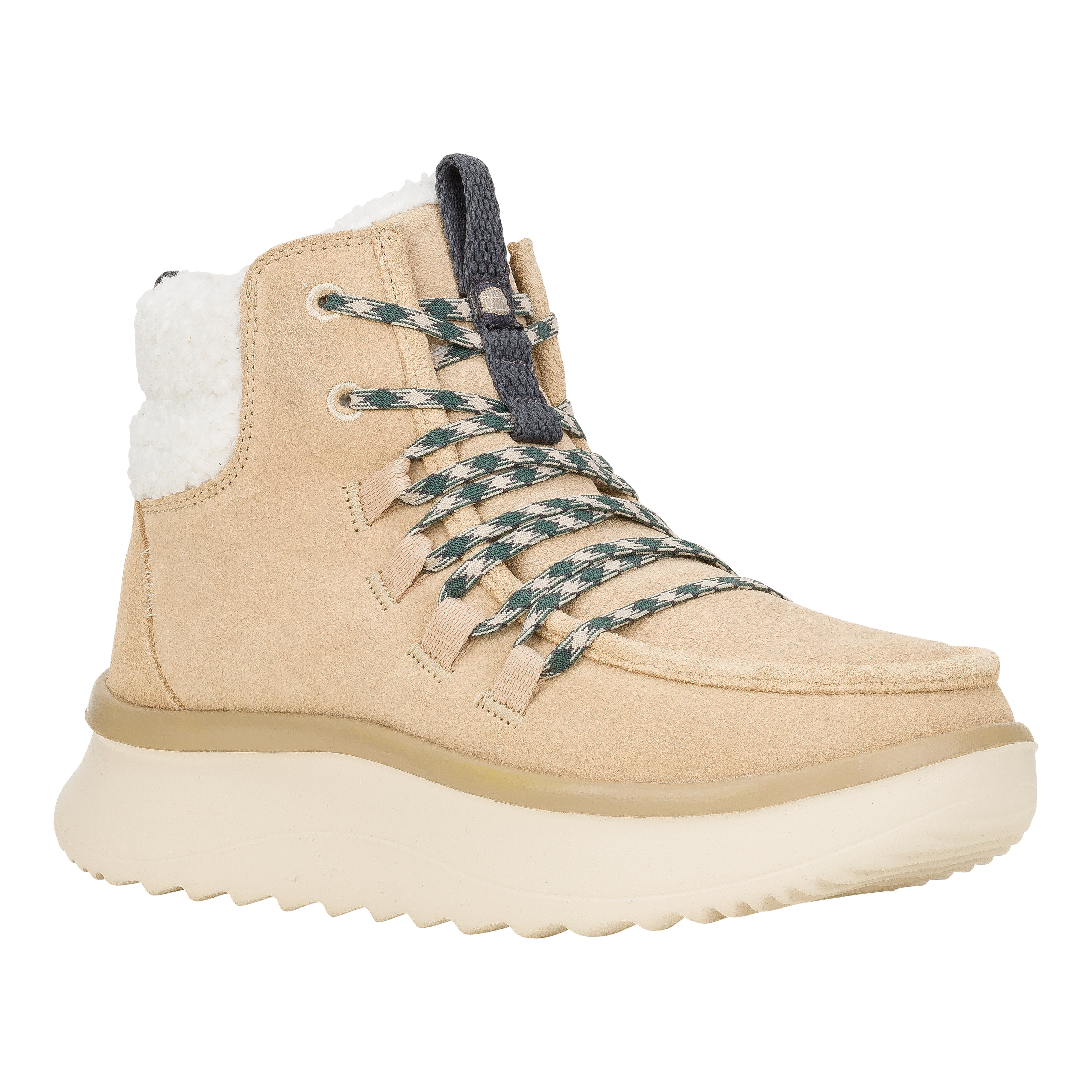 HEYDUDE shoes Wendy Peak Apres Suede Cozy - Sand Beige - view 7