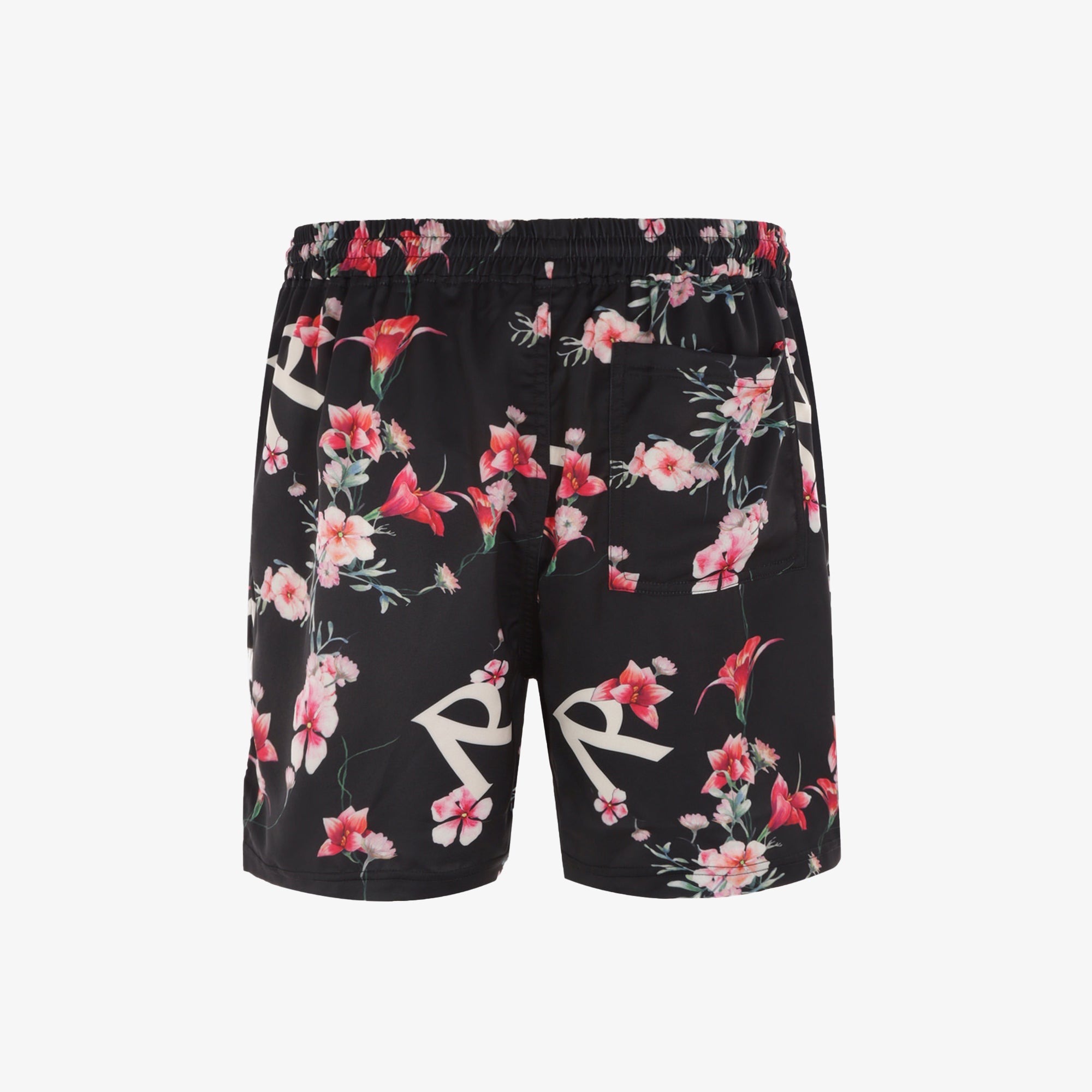 Represent | FLORAL SHORTS { BLACK - view 4