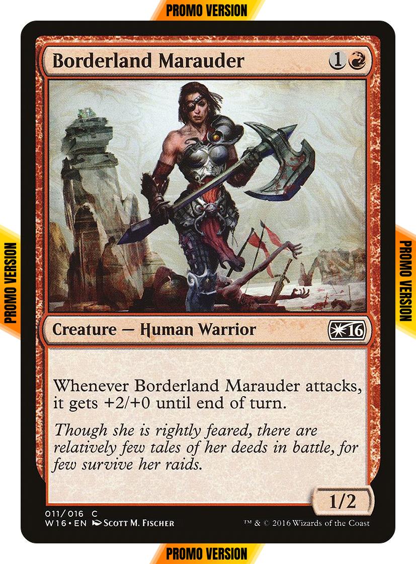 Borderland marauder 11 – Magic Borderland Marauder [11] [Welcome Deck 2016] [Non-Foil]