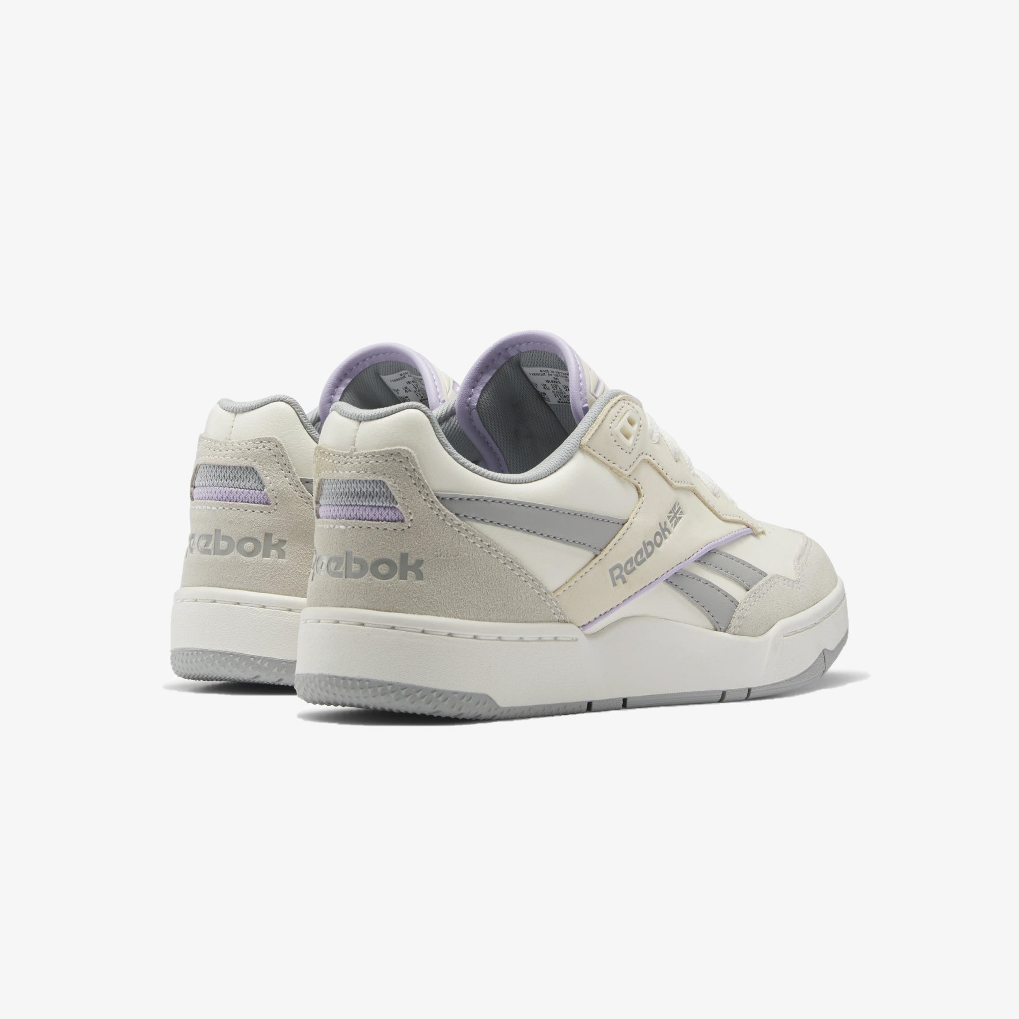 Reebok | BB 4000 II { PURE GREY 3/PURPLE - view 2
