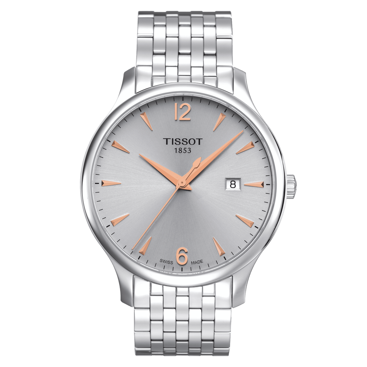 Tissot T-Classic Silver Dial Men 42mm - view 2