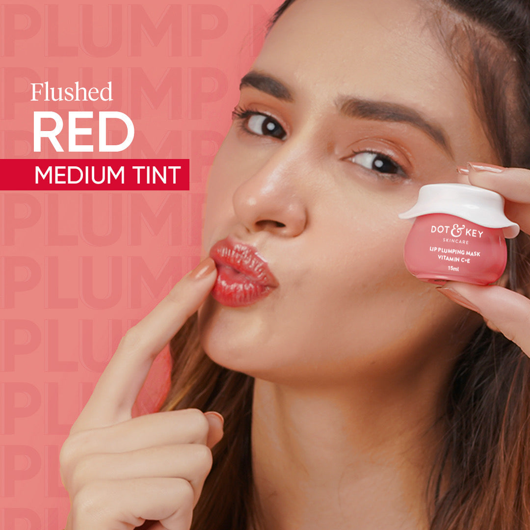 Dot & Key Lip Plumping Mask with Vitamin C + E - view 6