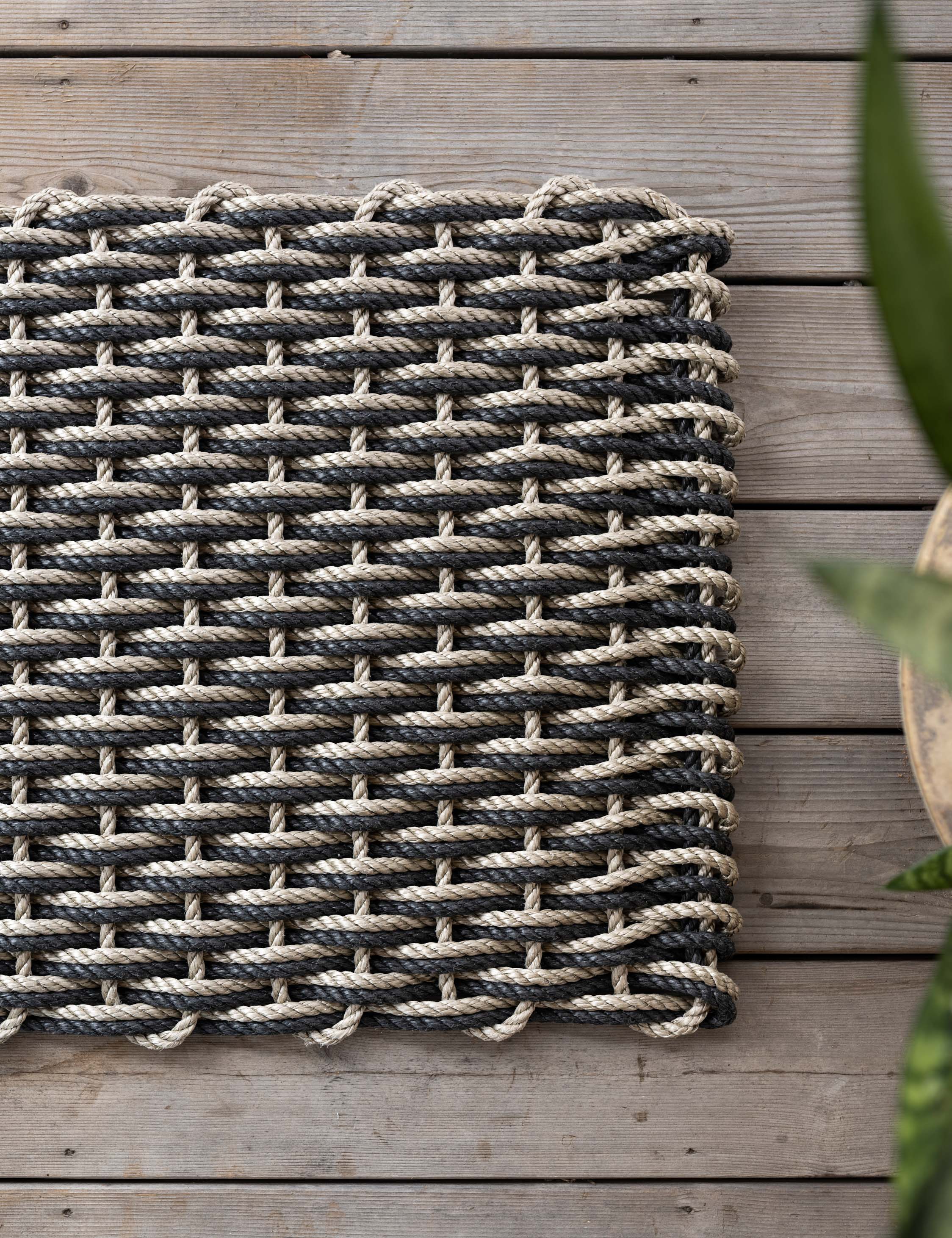 Lulu and Georgia Two Tone Doormat by The Rope Co. - view 9