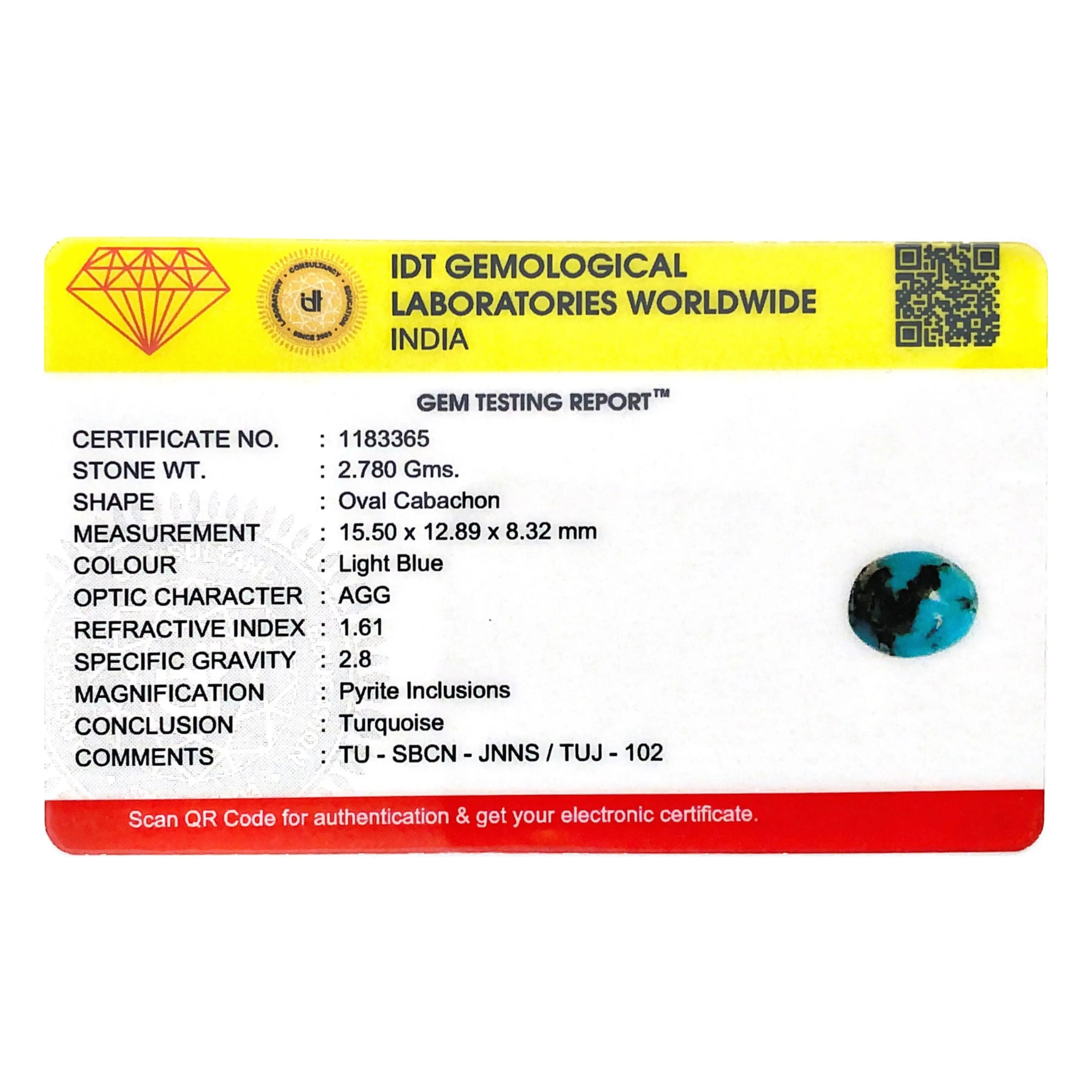 Pramogh Irani Firoza - 13.9 Carat - view 4