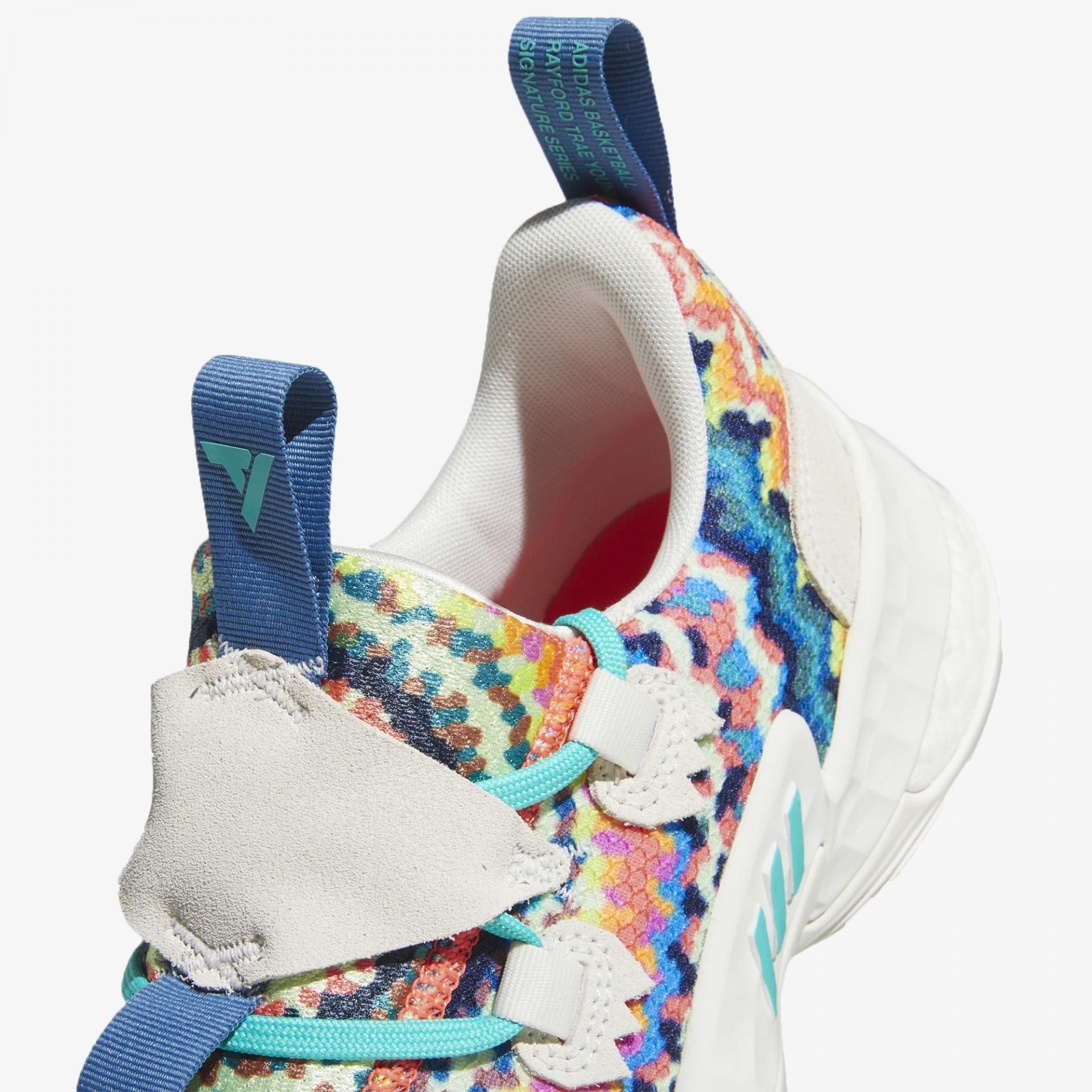 Adidas Originals | TRAE YOUNG 1 { CORE WHITE / MINT RUSH - view 3
