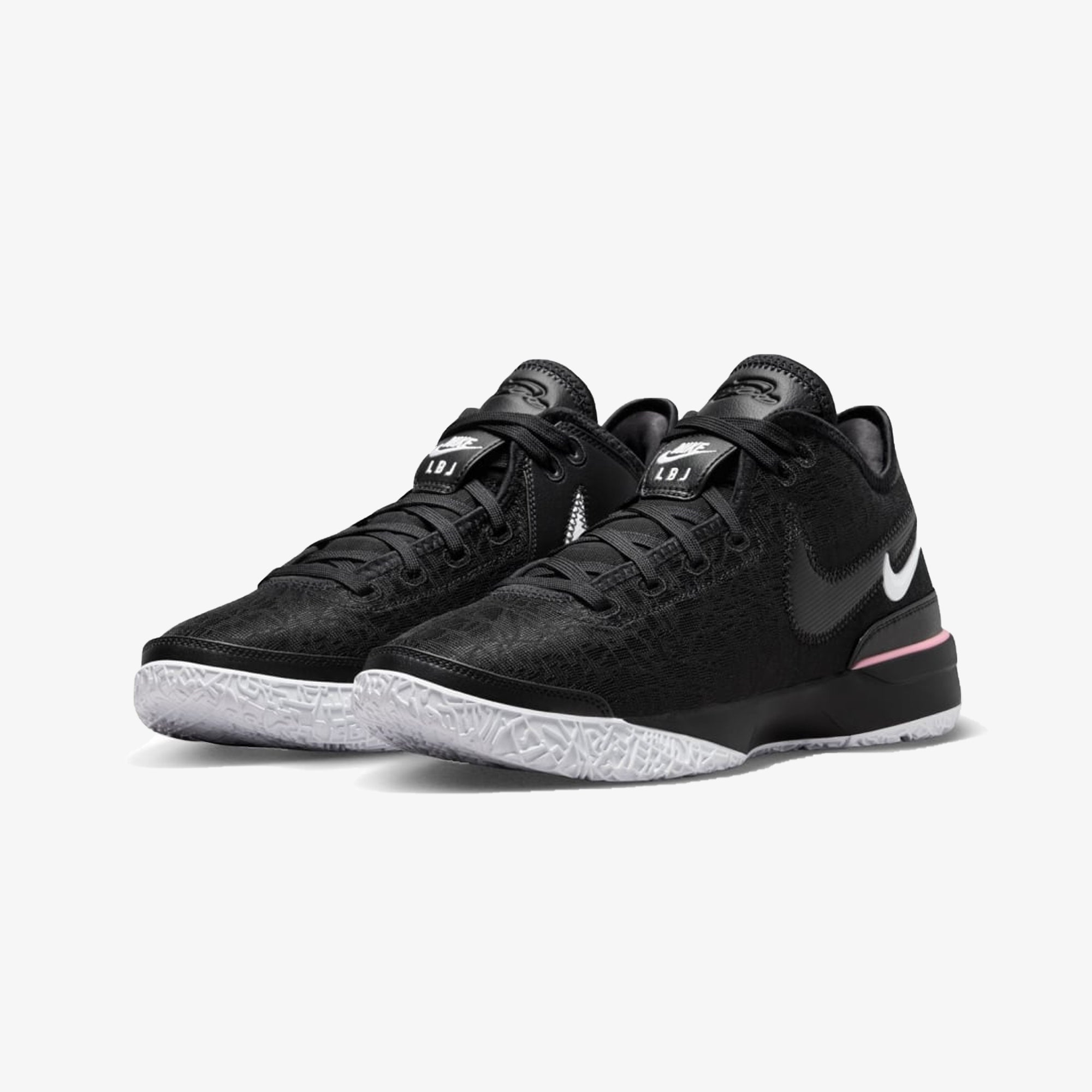 Nike | LEBRON NXXT GEN EP { BLACK/WHITE-MED SOFT PINK