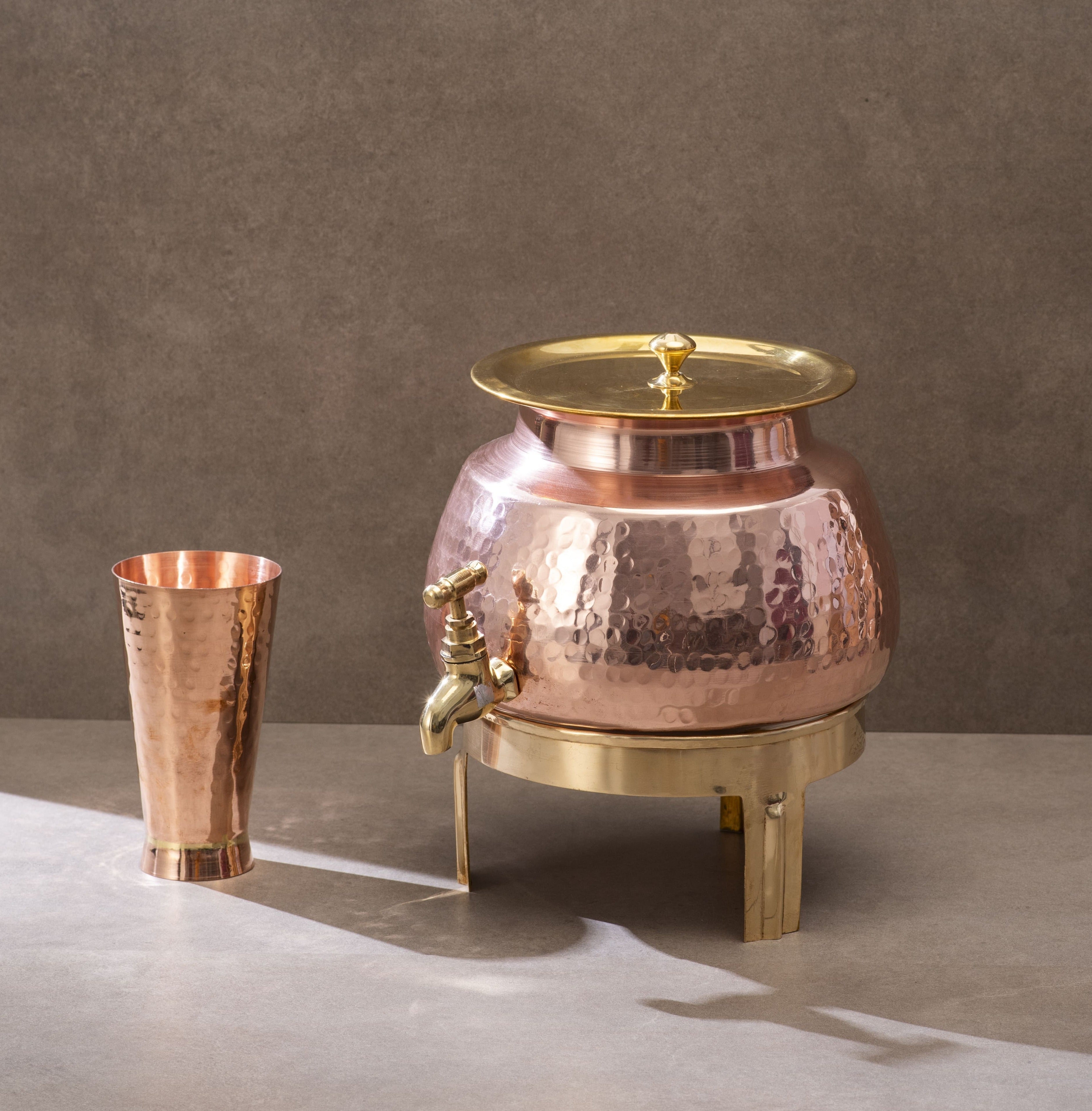 P-TAL Copper Water Dispenser Set
