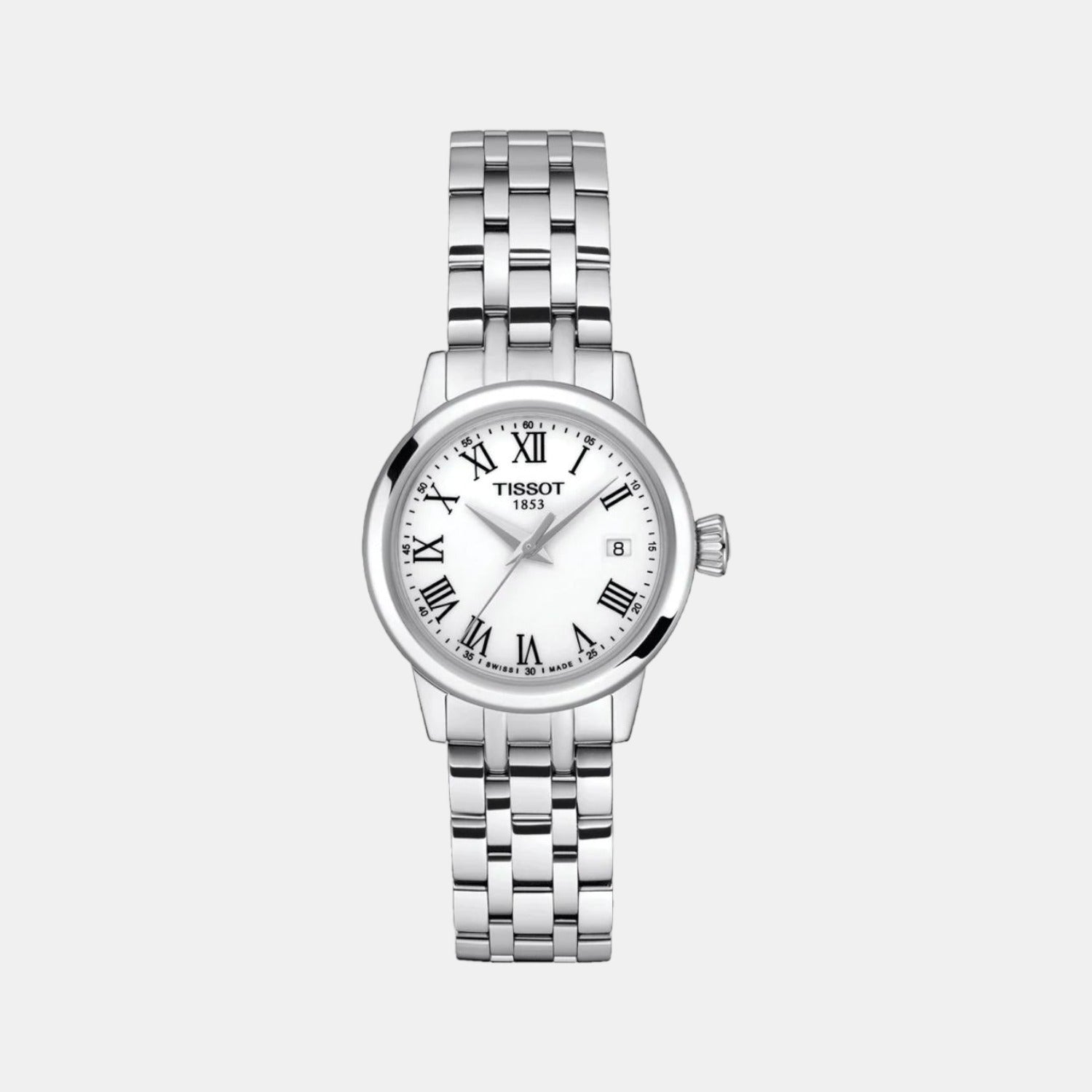 Tissot Classic Dream Women Quartz White Dial Analog Stainless Steel Watch T1292101101300